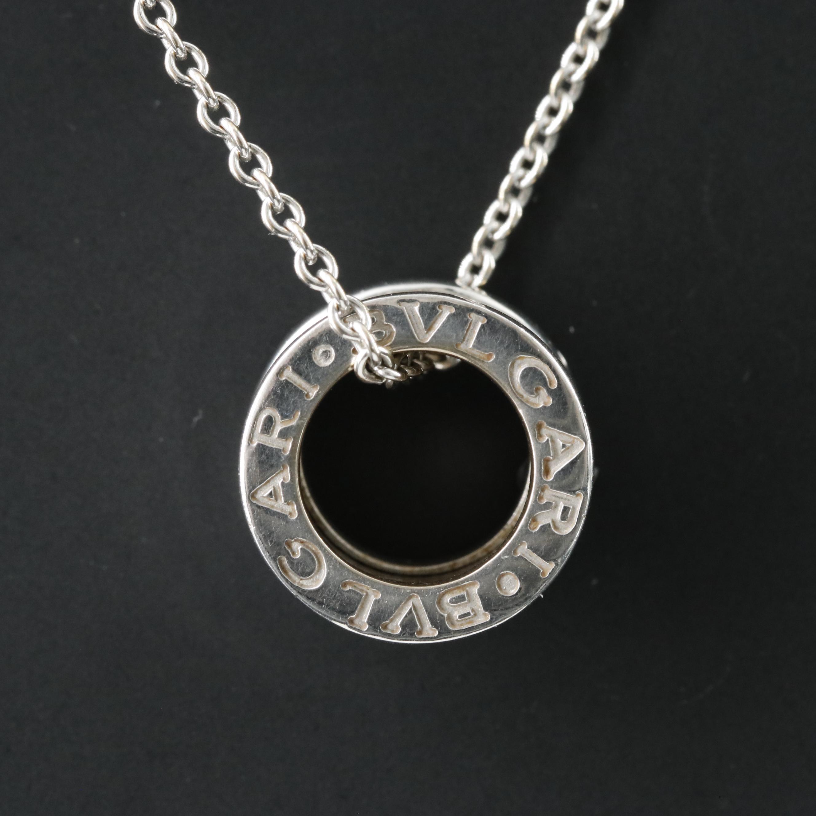 Bulgari BVLGARI 18K B.zero1 Pendant Necklace