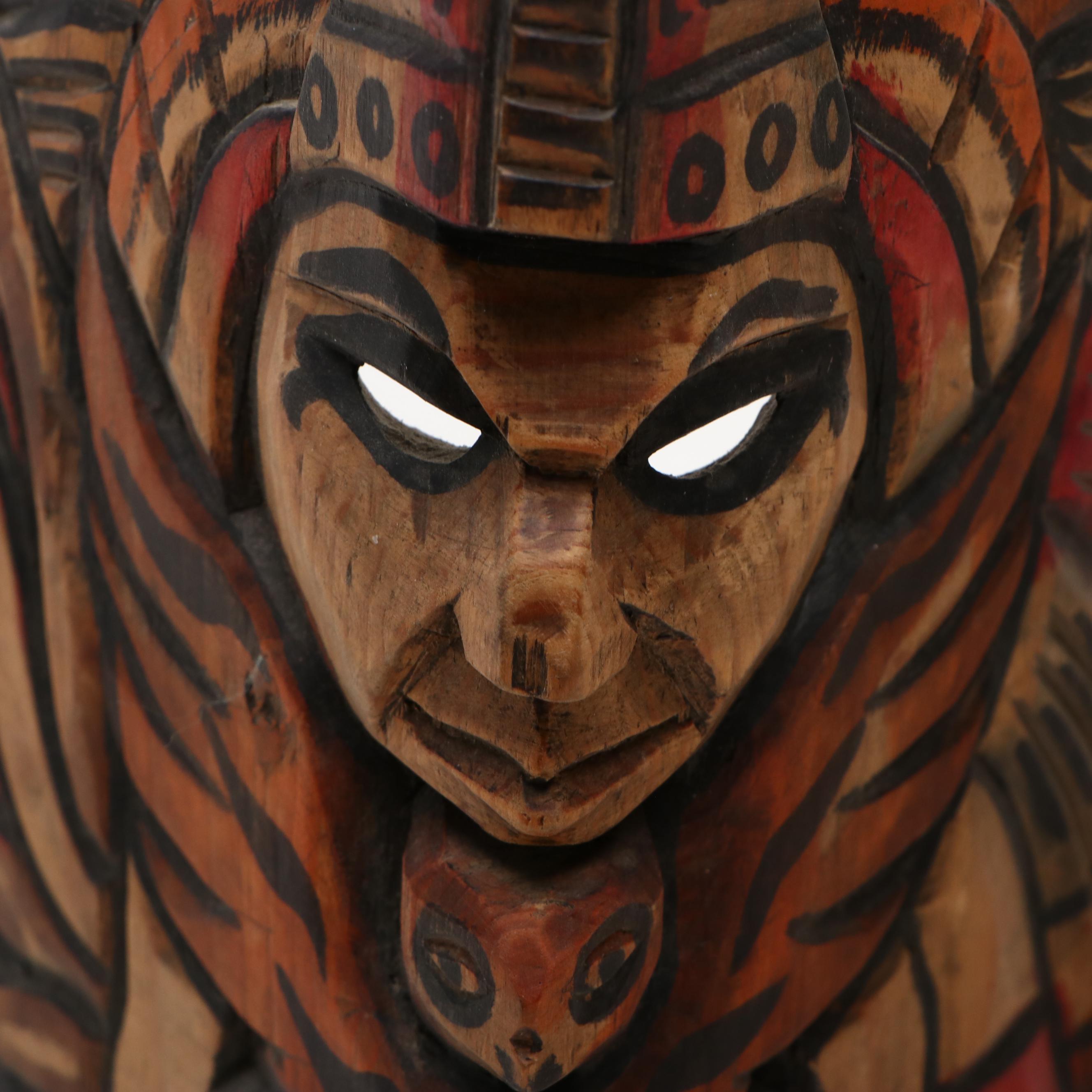 Mexican and Other Mesoamerican Ceramics and Carved Wood Plaque