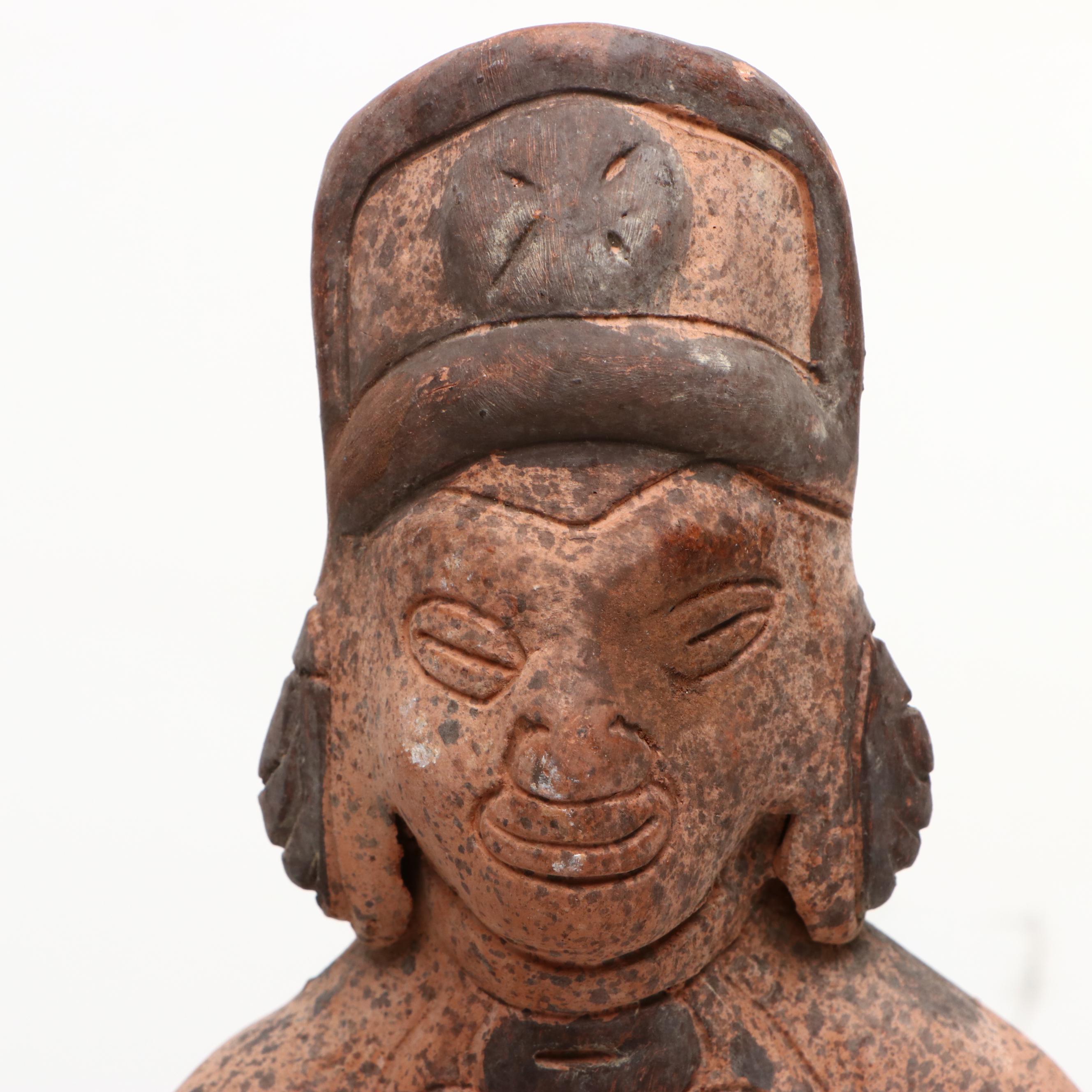 Mexican and Other Mesoamerican Ceramics and Carved Wood Plaque