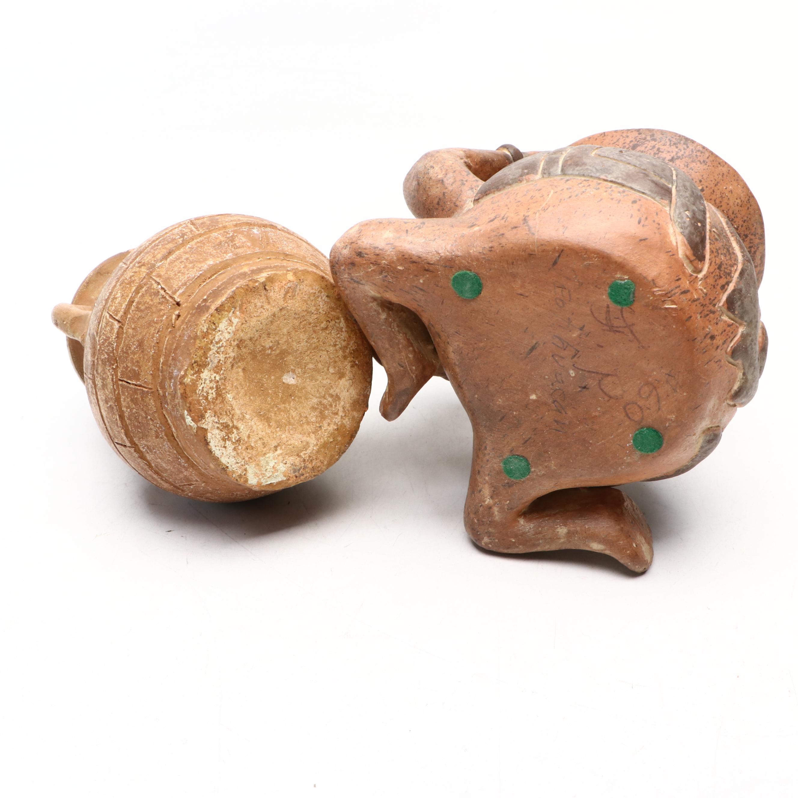 Mexican and Other Mesoamerican Ceramics and Carved Wood Plaque