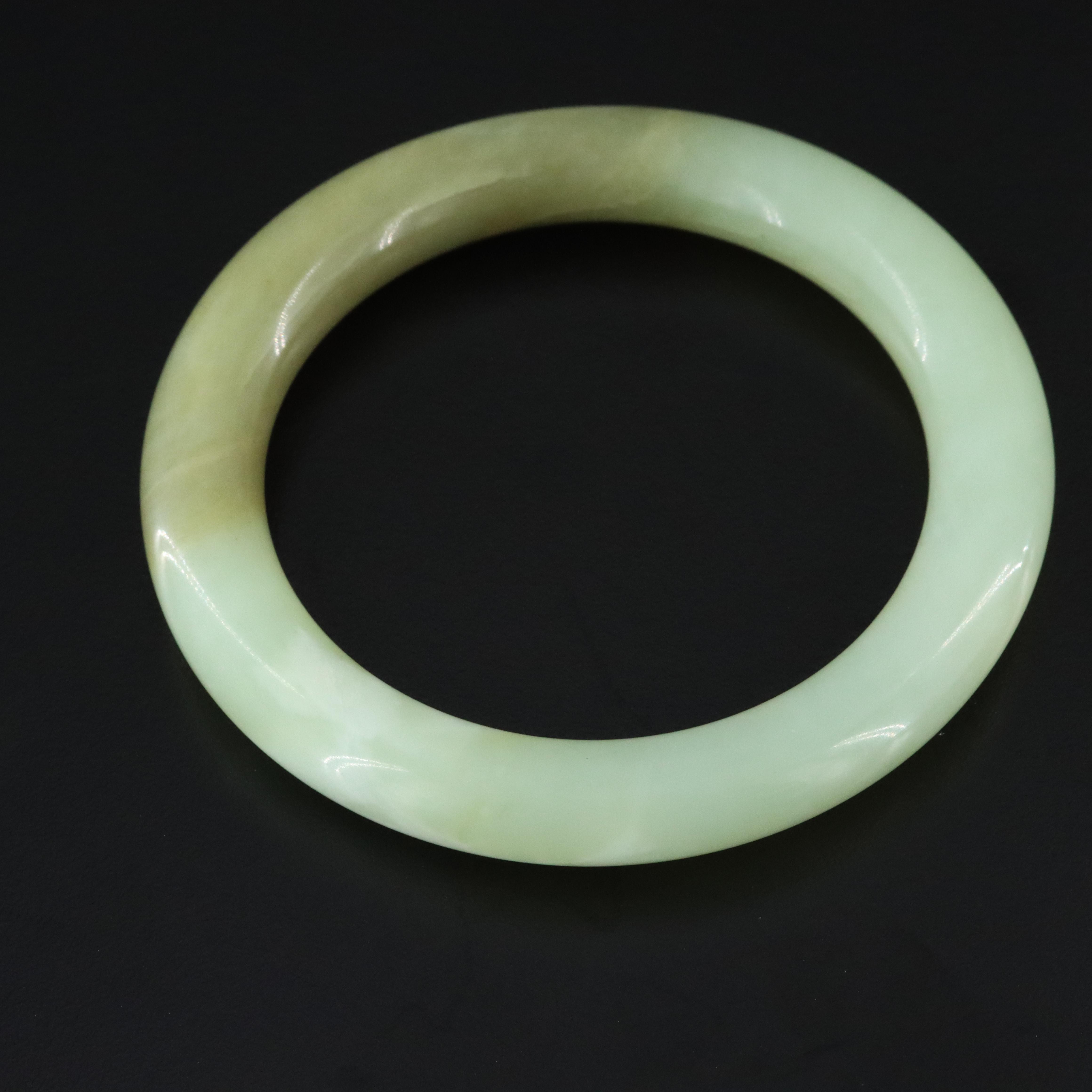 Serpentine Hololith Bangle Bracelets