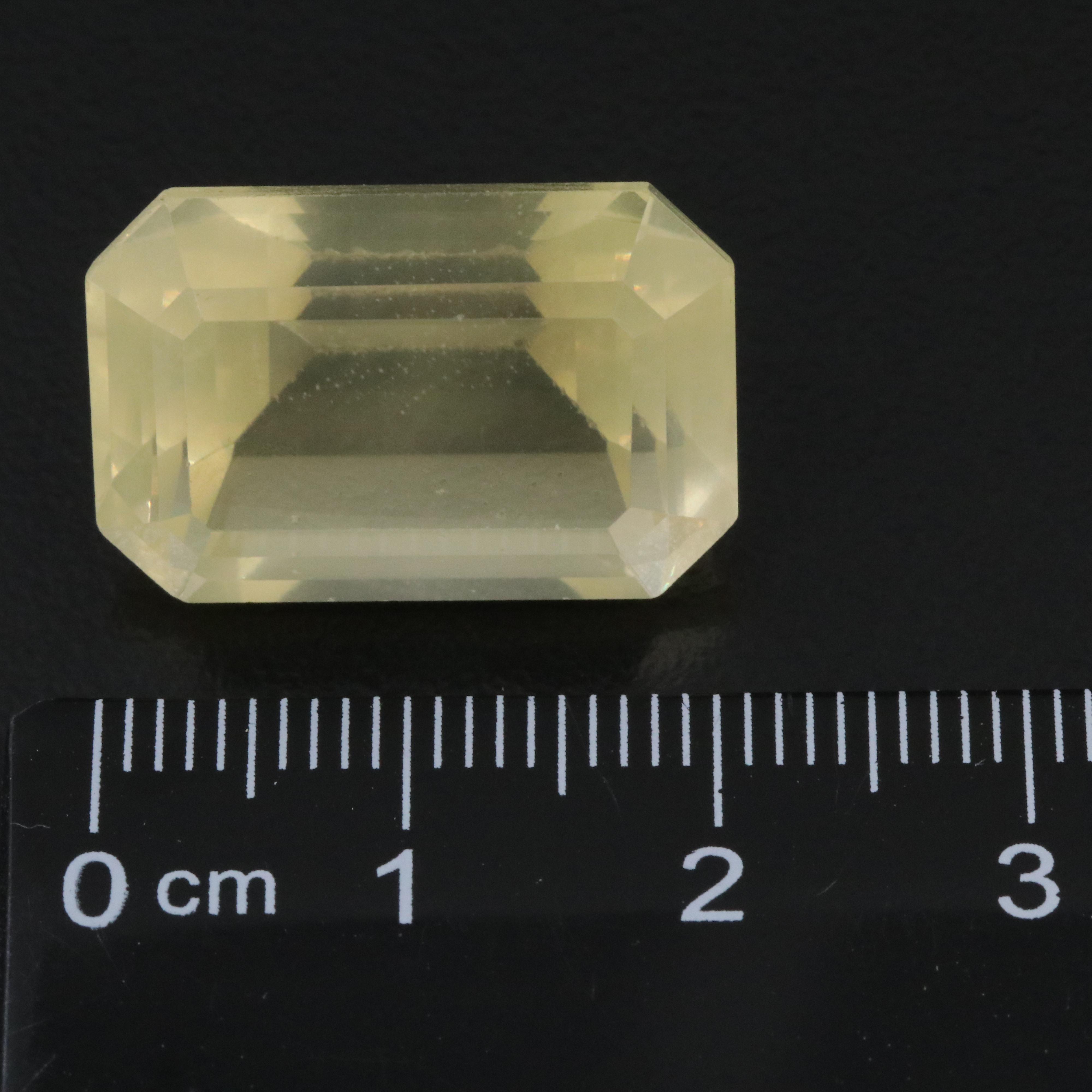 Loose 24.77 CT Citrine