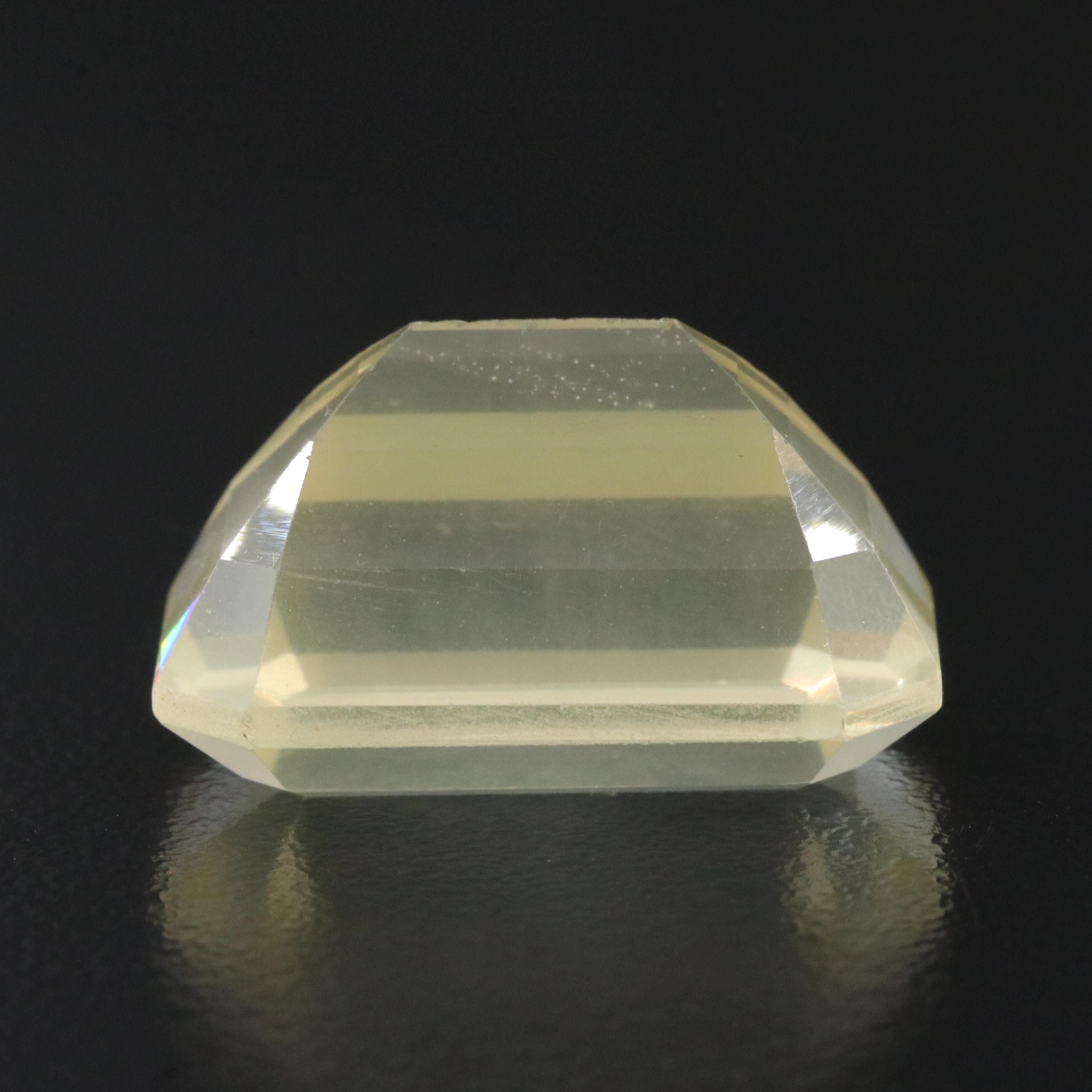 Loose 24.77 CT Citrine