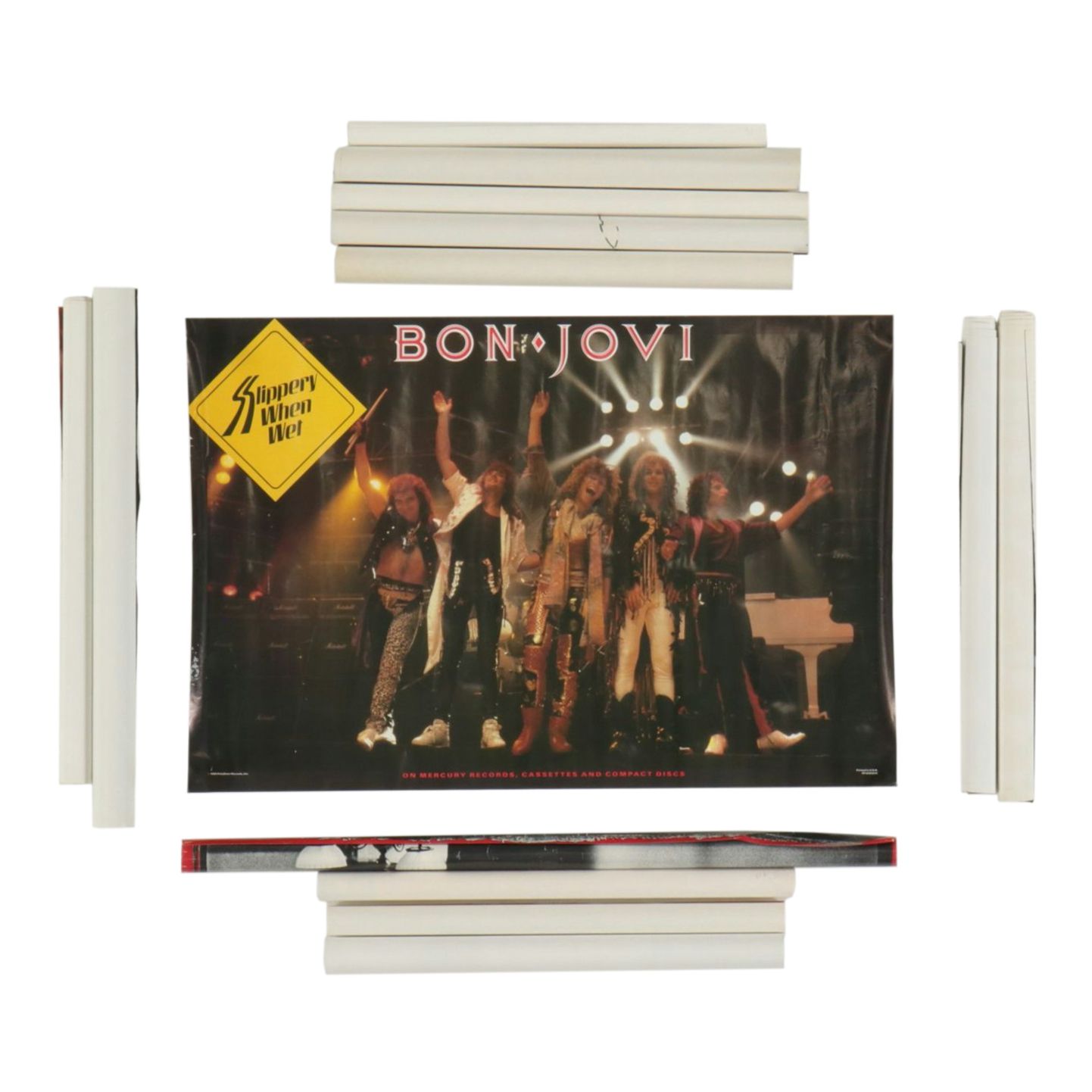 Music Posters Including Bon Jovi, Heart, Bruce Springsteen, Prince, and More