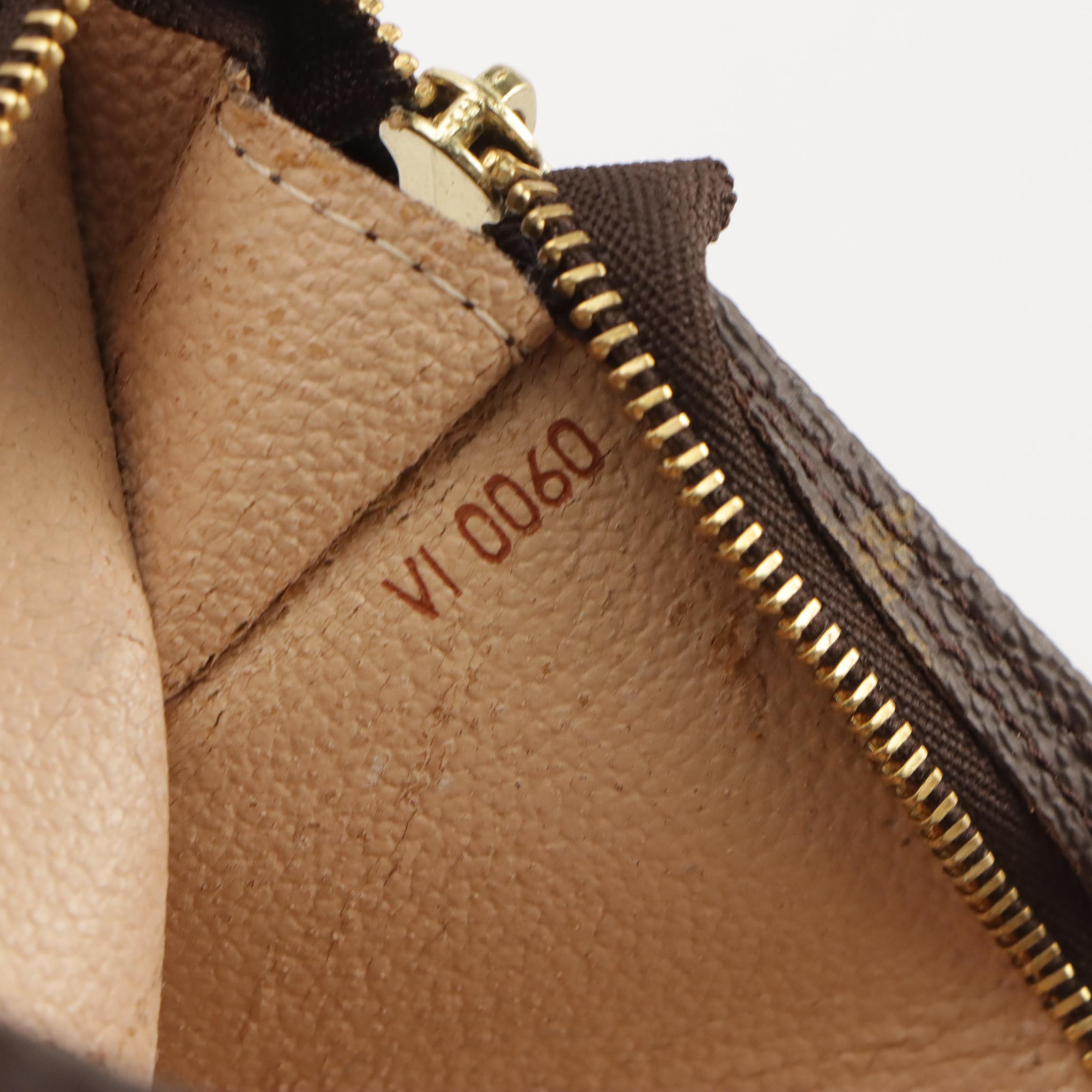 Louis Vuitton Bucket Bag Pouch in Monogram Canvas