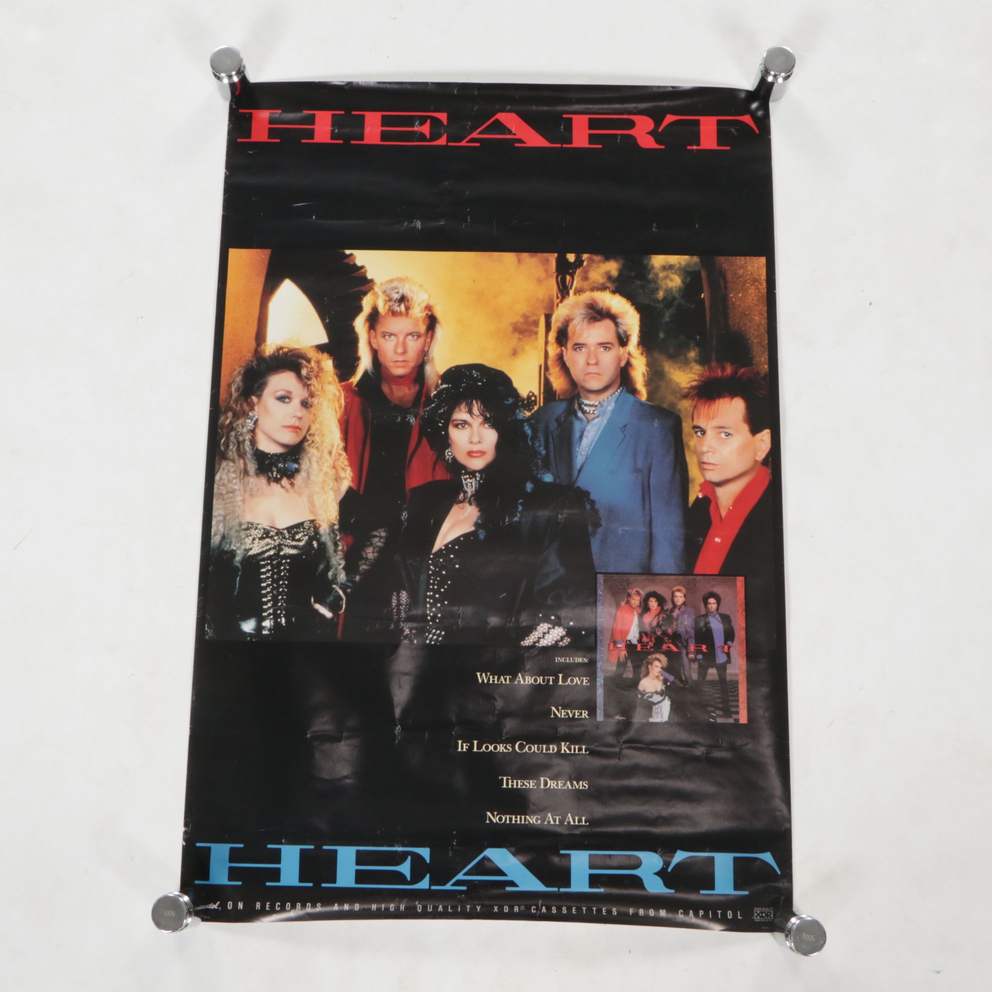 Music Posters Including Bon Jovi, Heart, Bruce Springsteen, Prince, and More