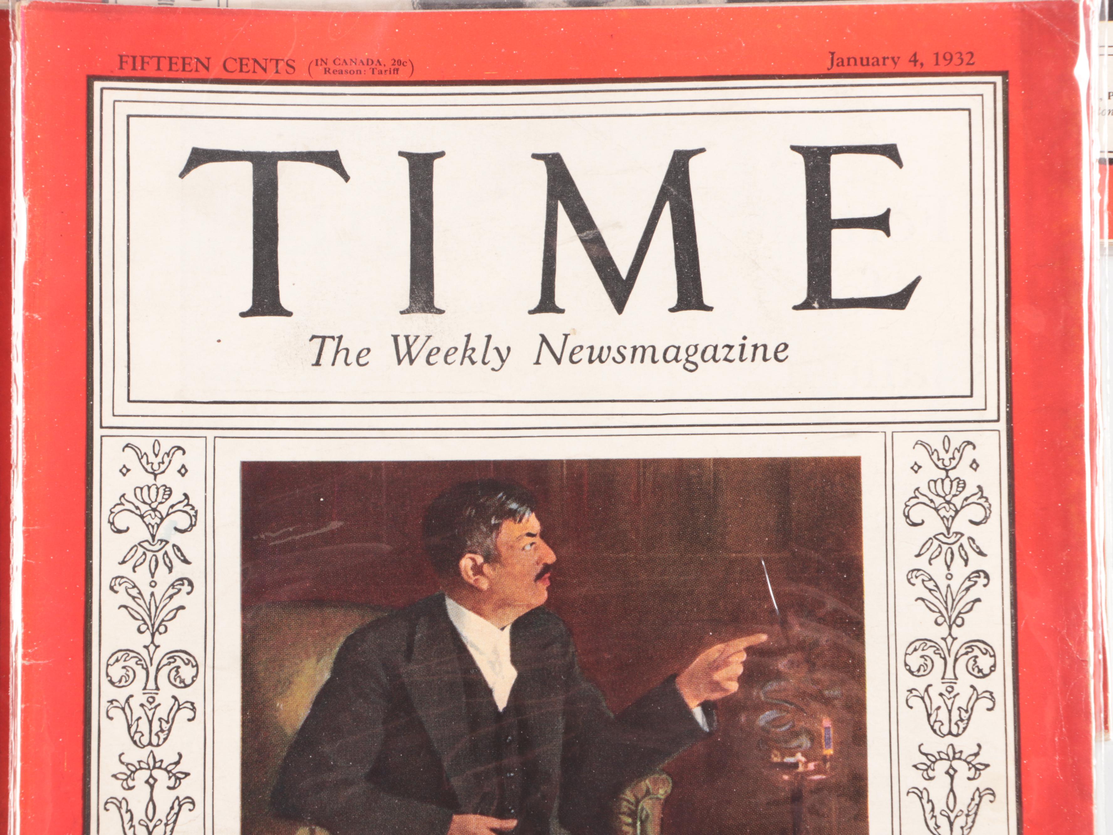 "Time" Magazine Volumes 17-20, 1931-1932