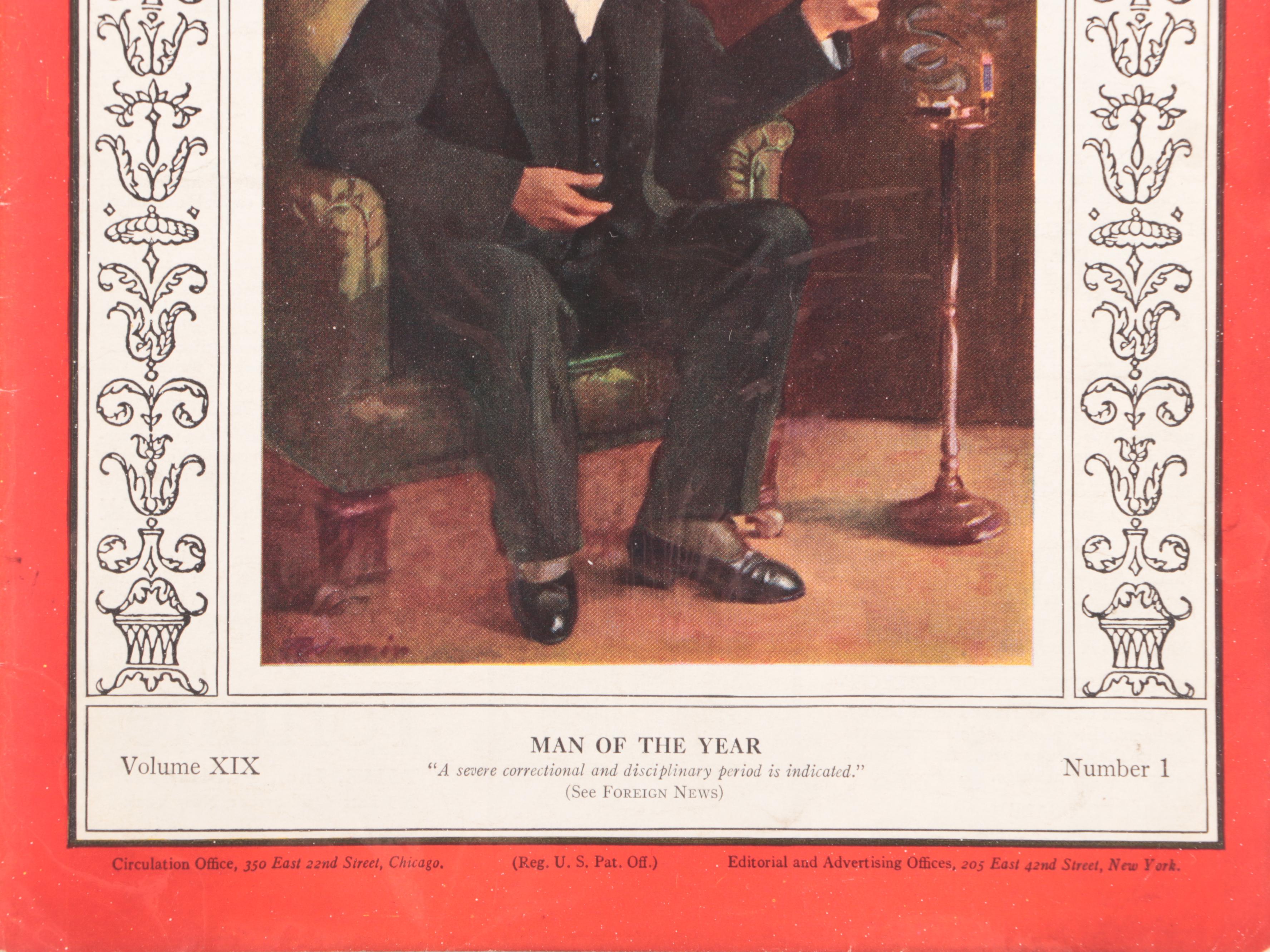 "Time" Magazine Volumes 17-20, 1931-1932