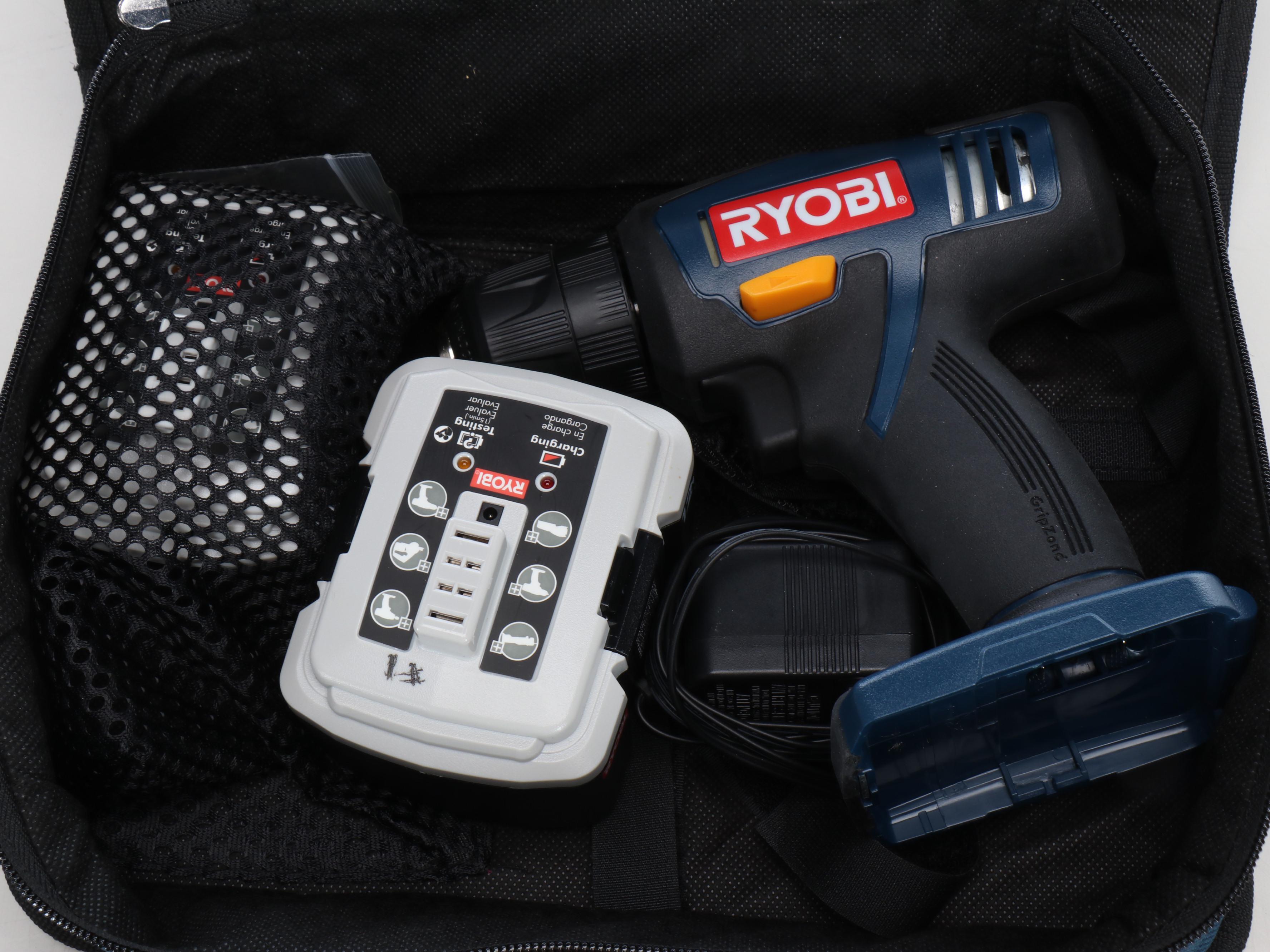 Assortment of Hand Tools and Tool Boxes with Other Power Equipment