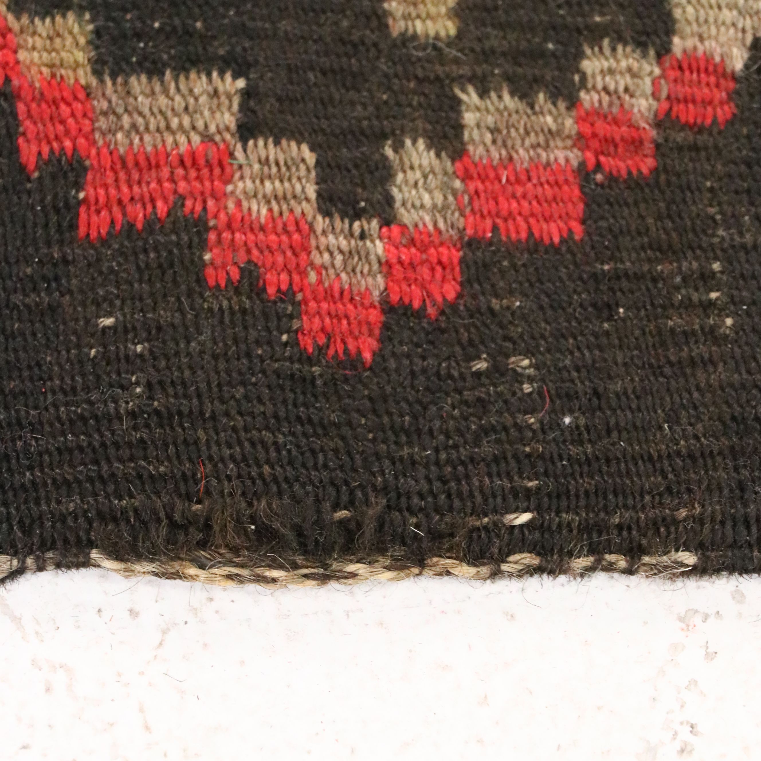 5'2 x 14'3 Handwoven Turkish Karabağ Kilim Long Rug