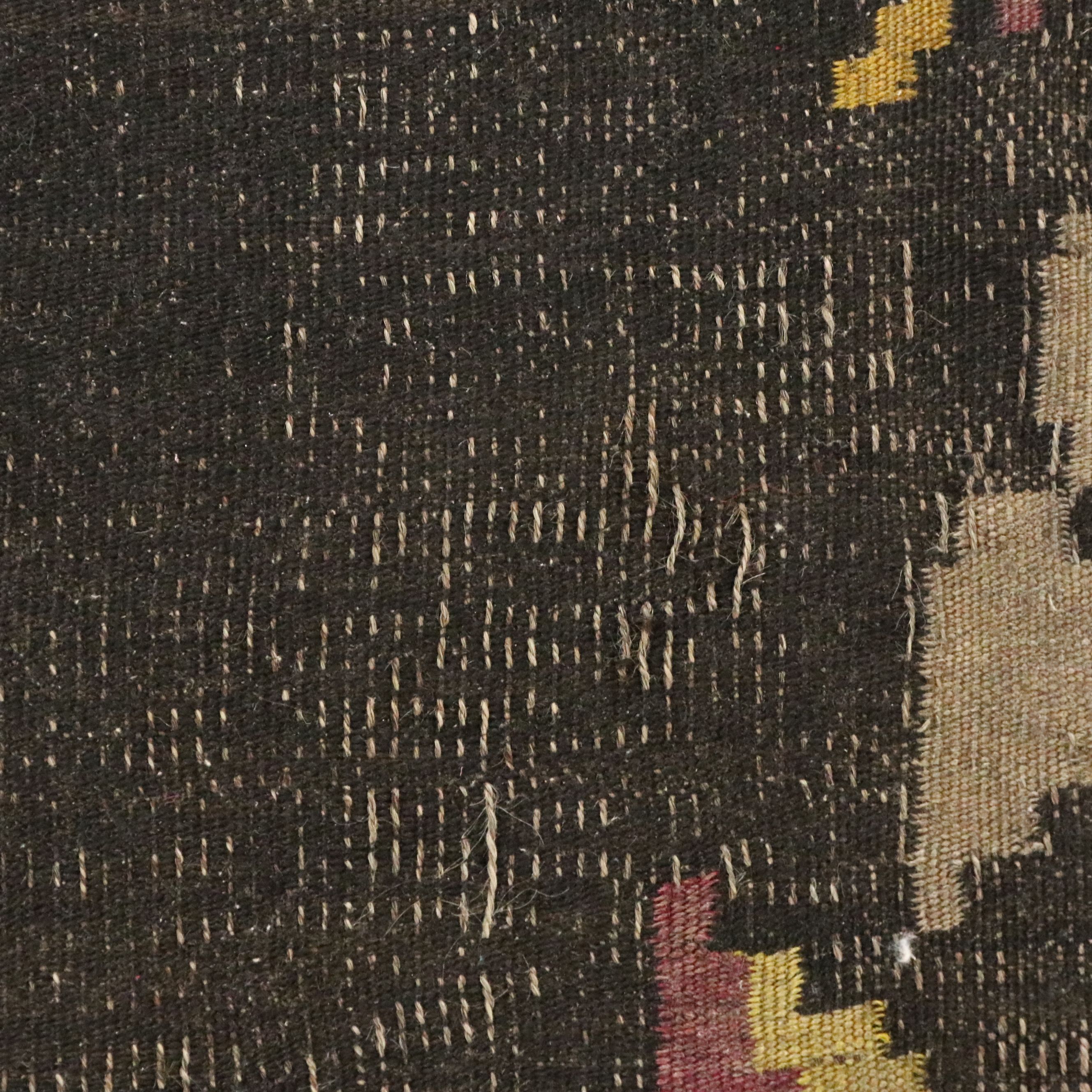 5'2 x 14'3 Handwoven Turkish Karabağ Kilim Long Rug