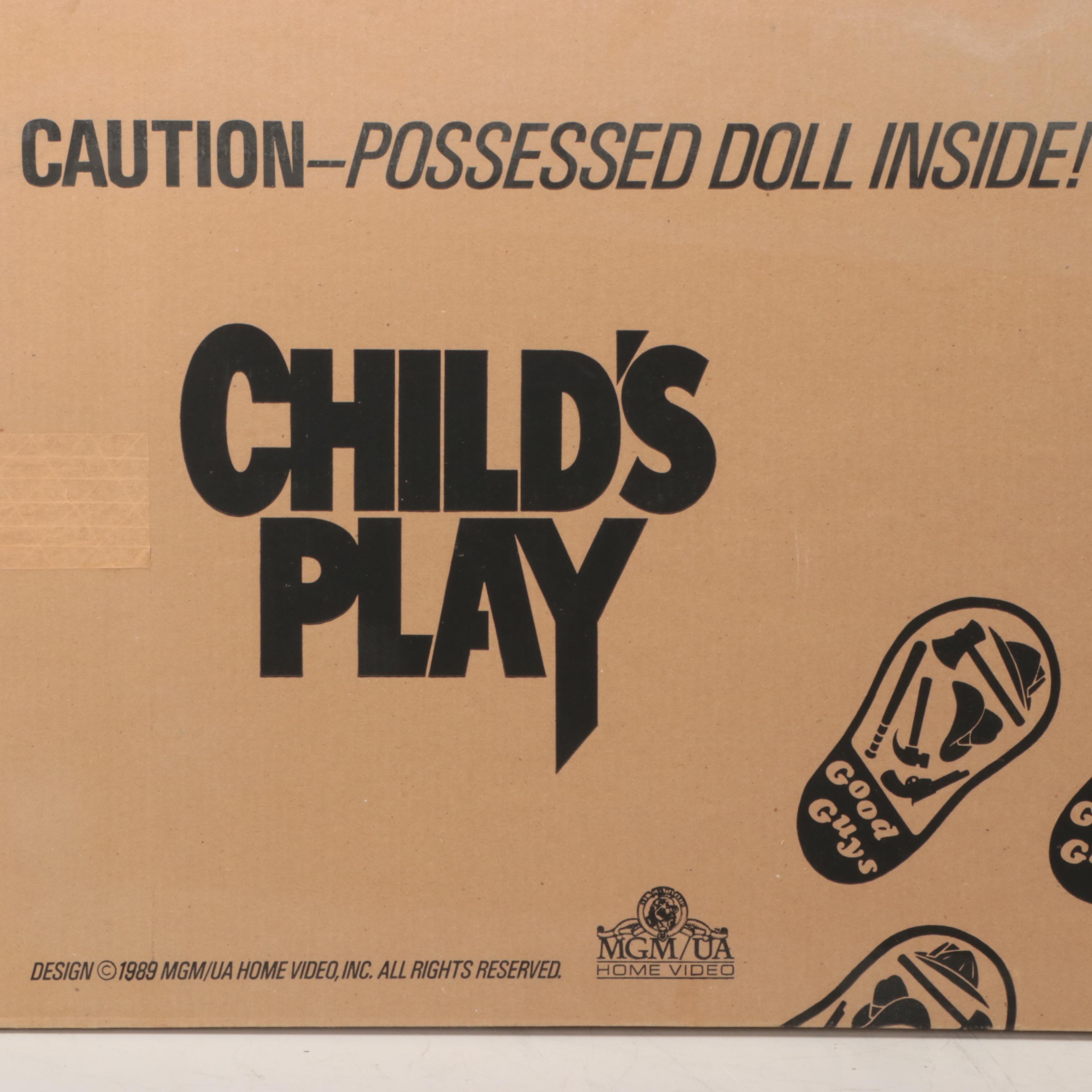 "Child's Play" and "Pumpkinhead" Cardboard Standees, Late 20th C.