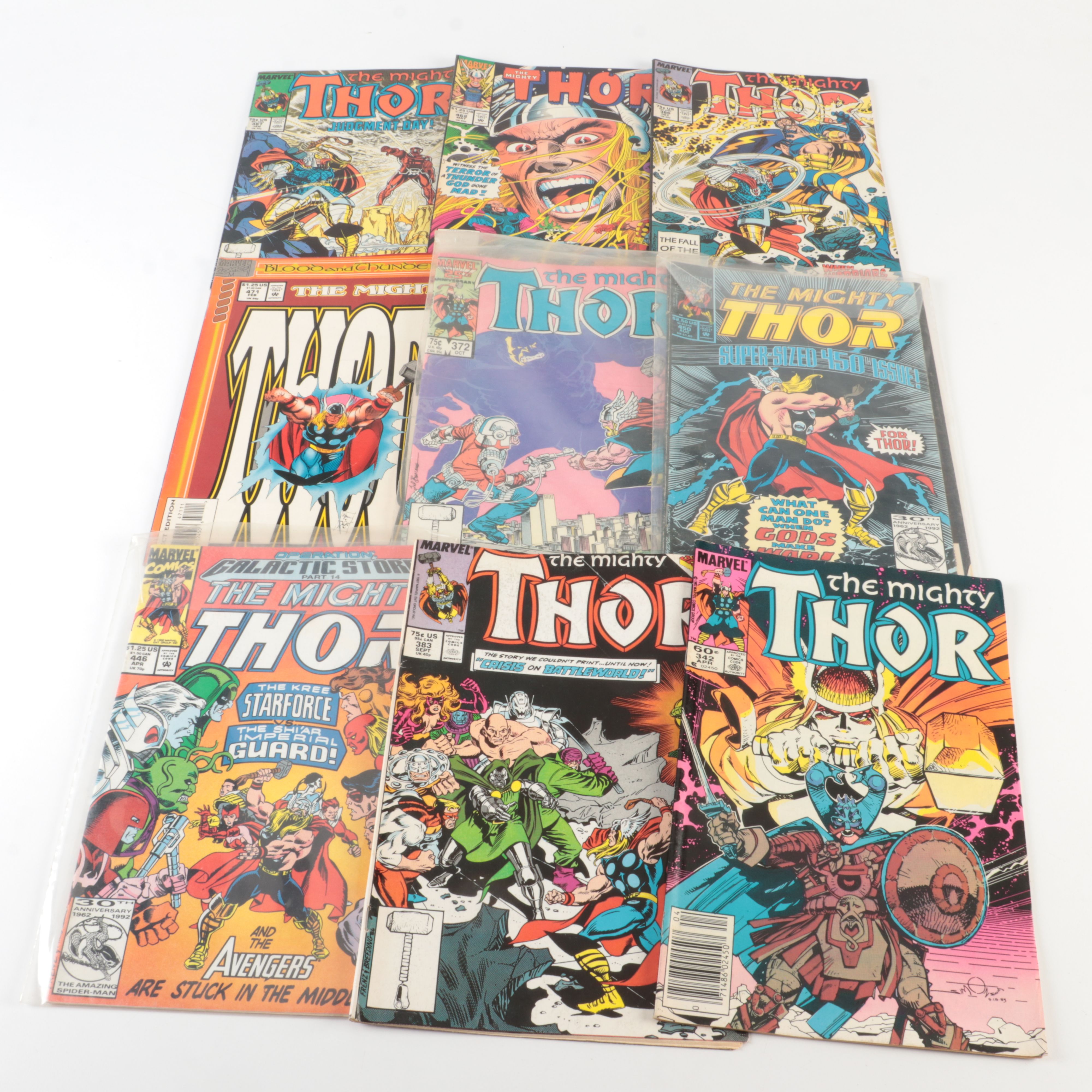Collection of Eighty Marvel "The Mighty Thor" Comics
