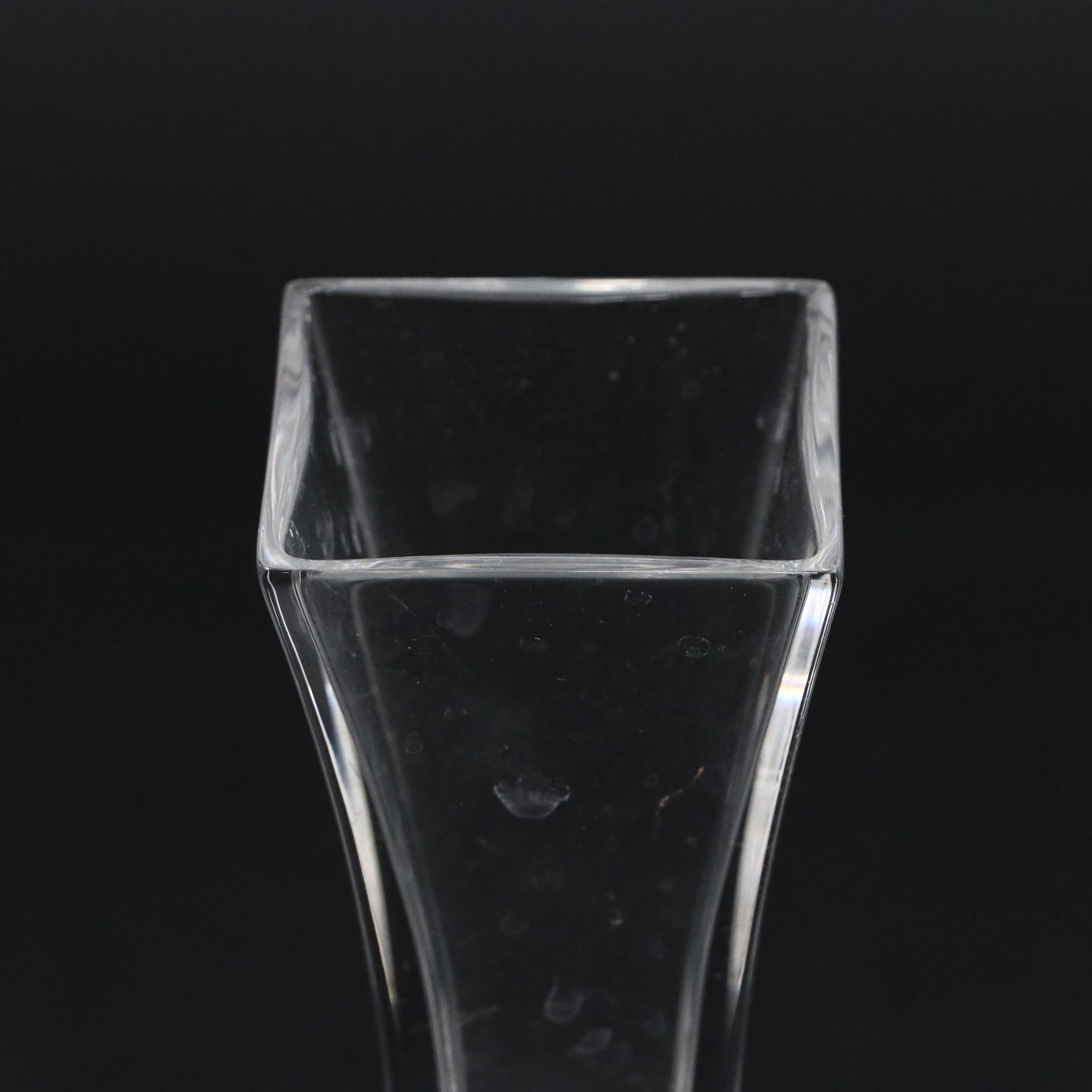 Baccarat "Lotus" Clear Crystal Flower Vase