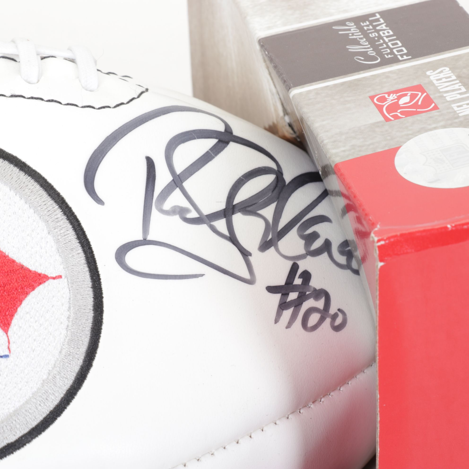 Rocky Bleier & Andy Russell Signed Football