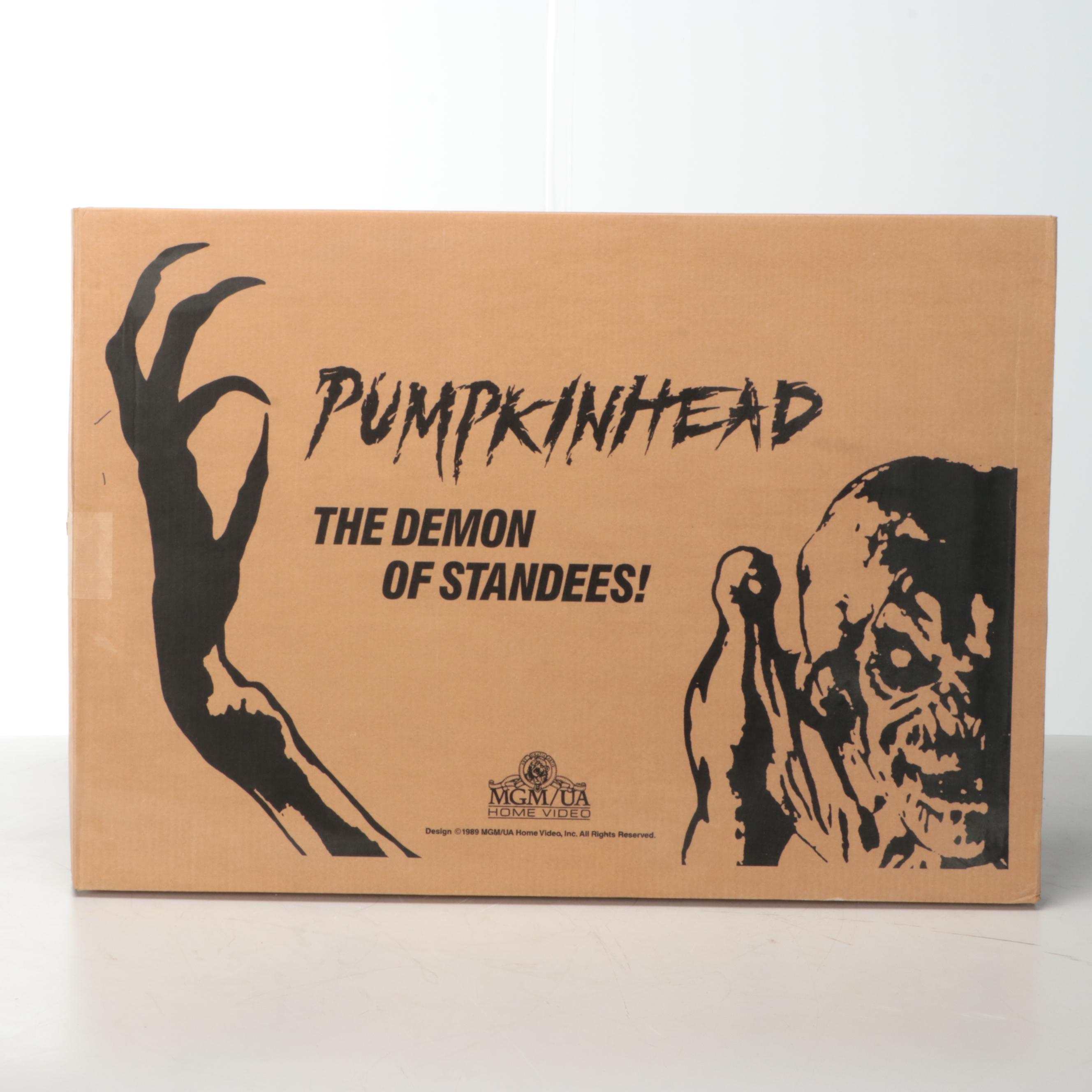 "Child's Play" and "Pumpkinhead" Cardboard Standees, Late 20th C.