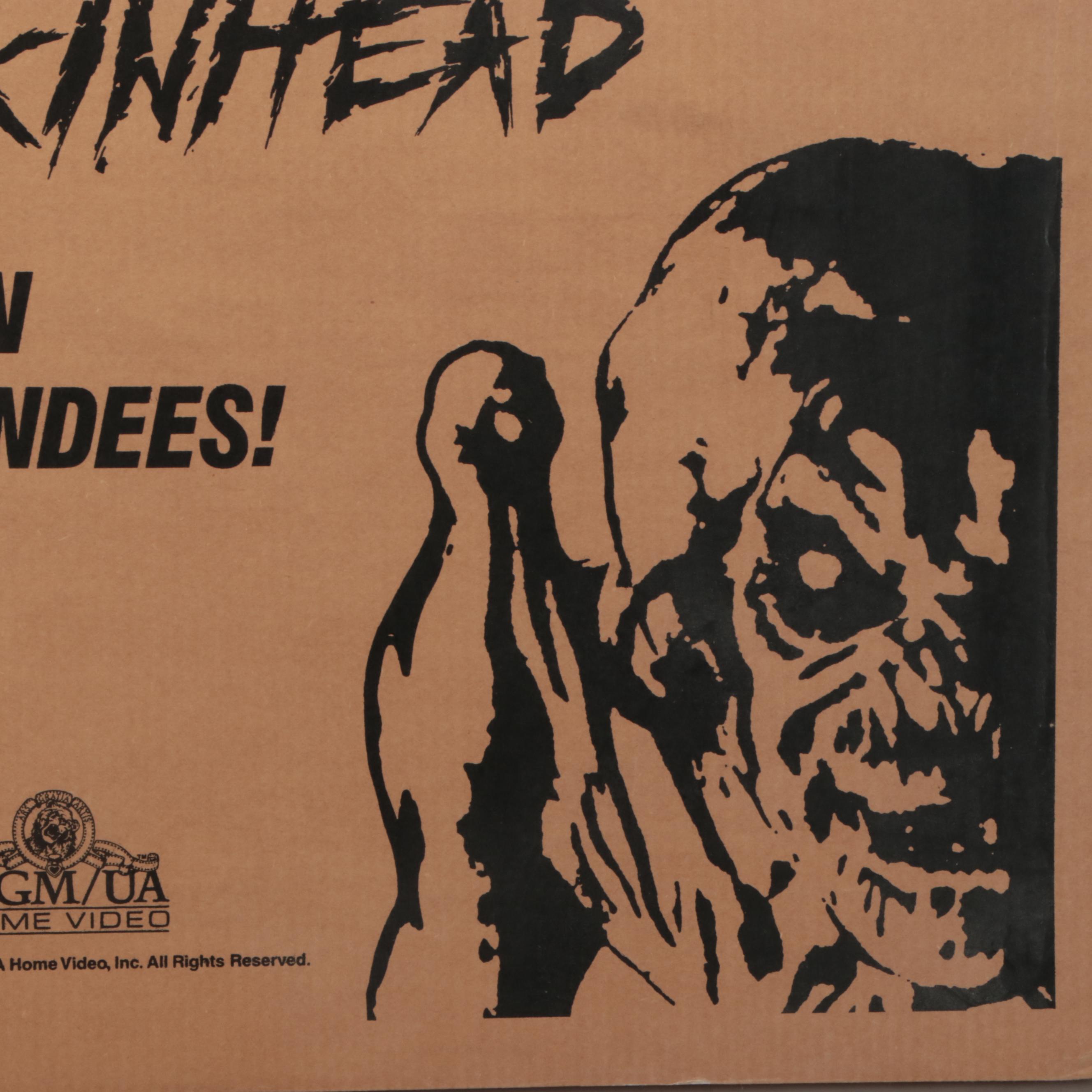 "Child's Play" and "Pumpkinhead" Cardboard Standees, Late 20th C.