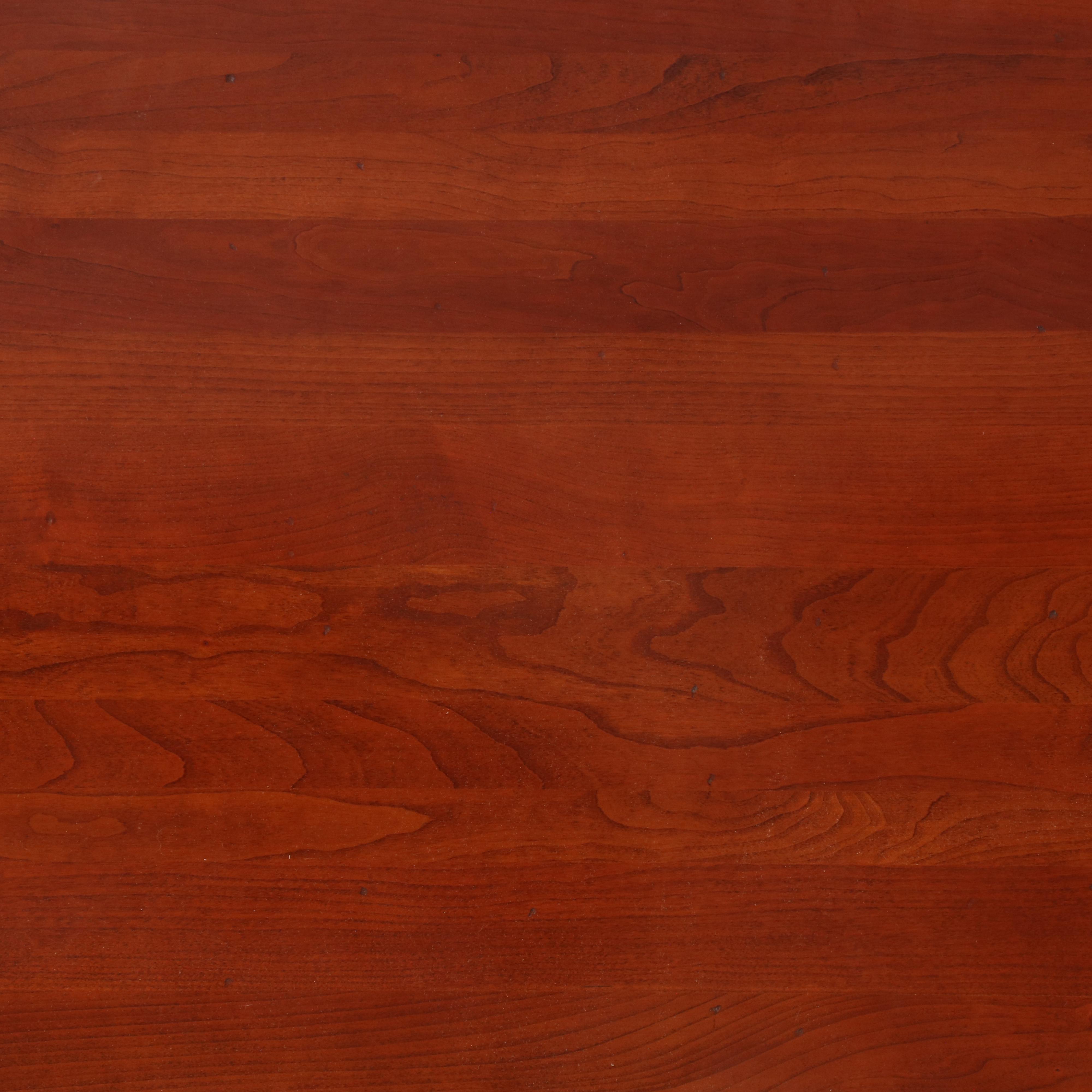 Lexington Cherry Four Poster Queen Bed and Pair of Bachelor Chest Nightstands