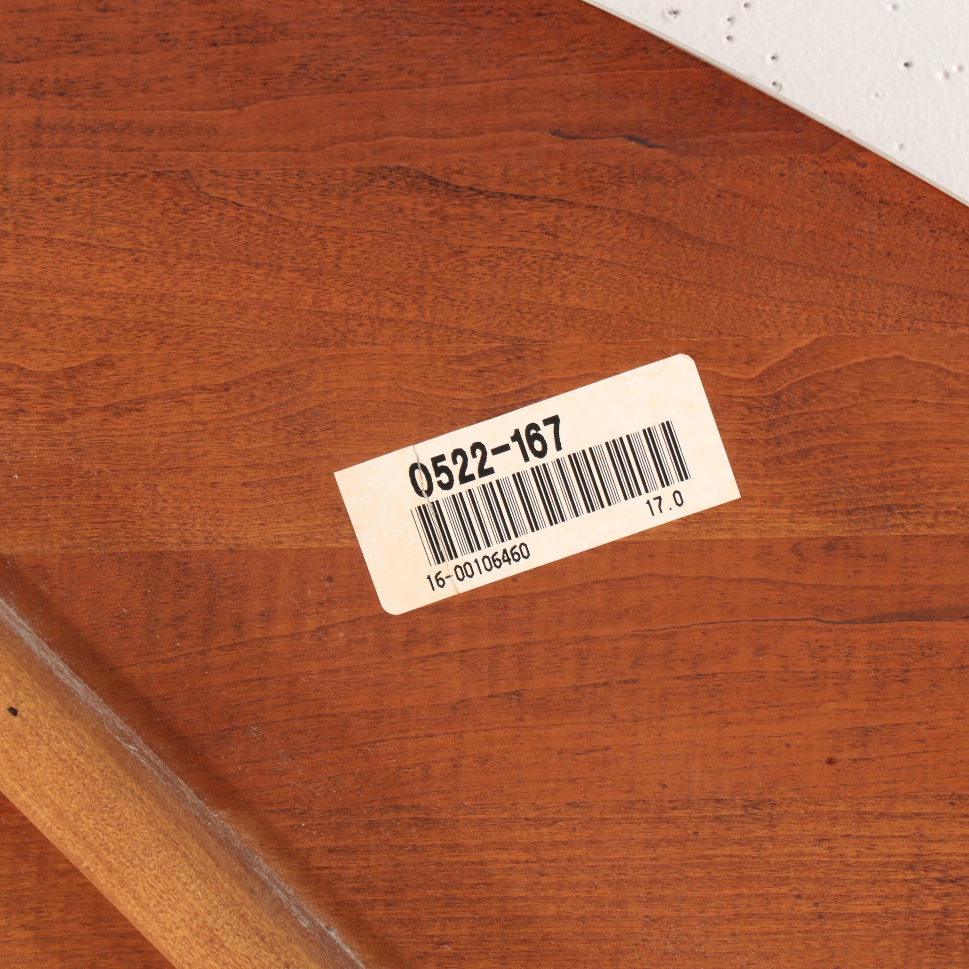 Lexington Cherry Four Poster Queen Bed and Pair of Bachelor Chest Nightstands