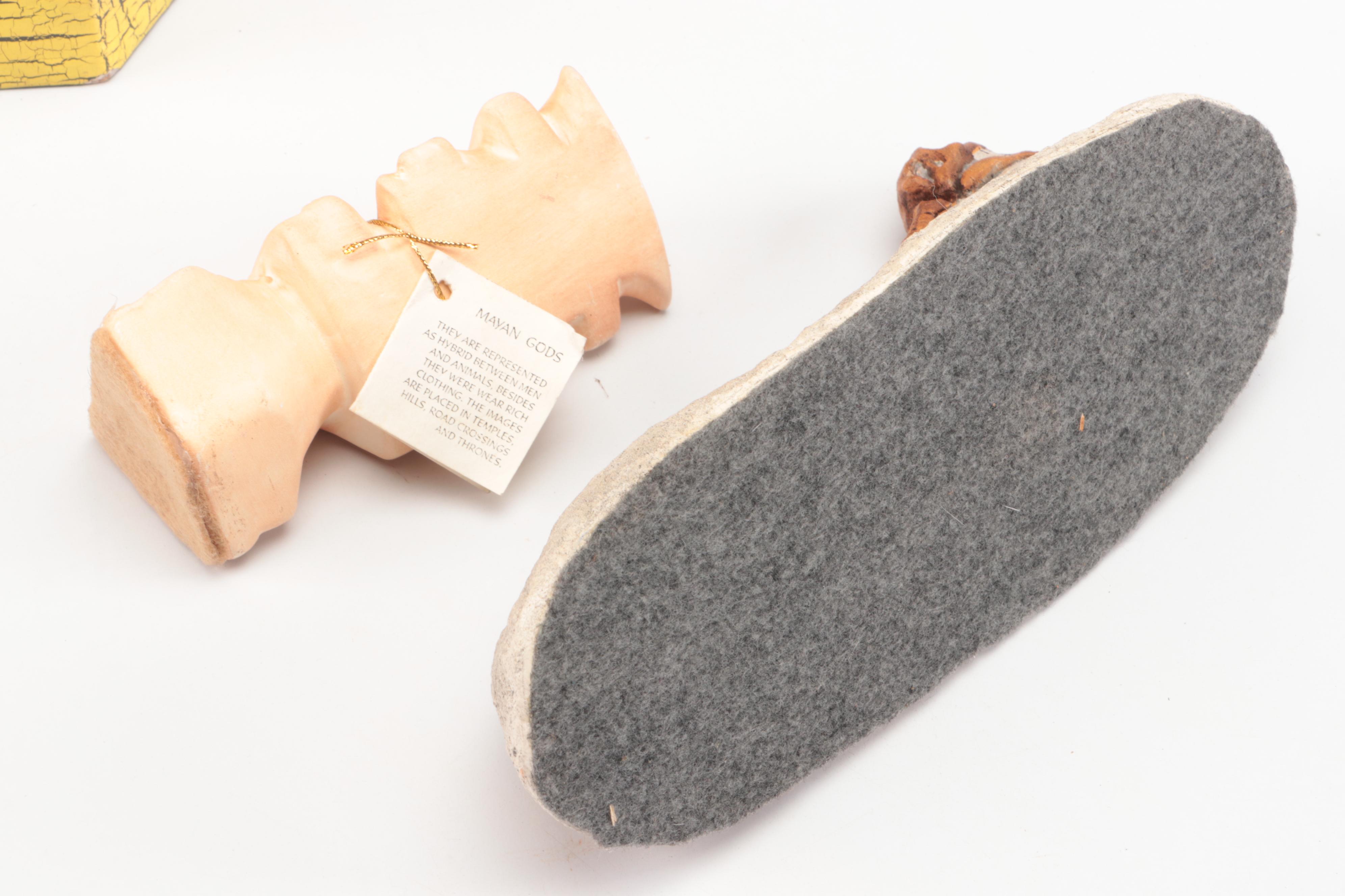 Travel Souvenirs From Mexico, India, and Africa with Jamaican Cloth Dolls