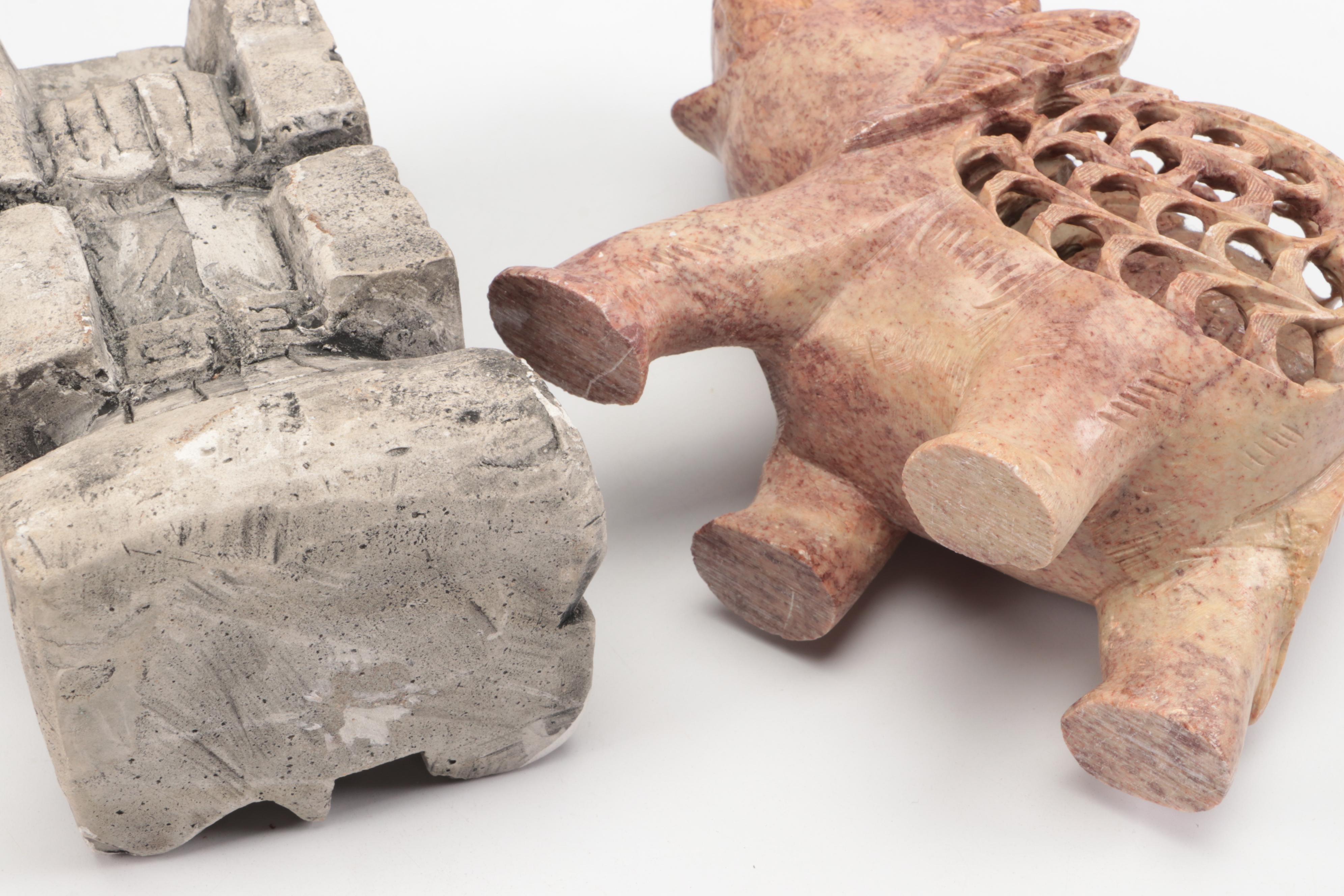 Travel Souvenirs From Mexico, India, and Africa with Jamaican Cloth Dolls