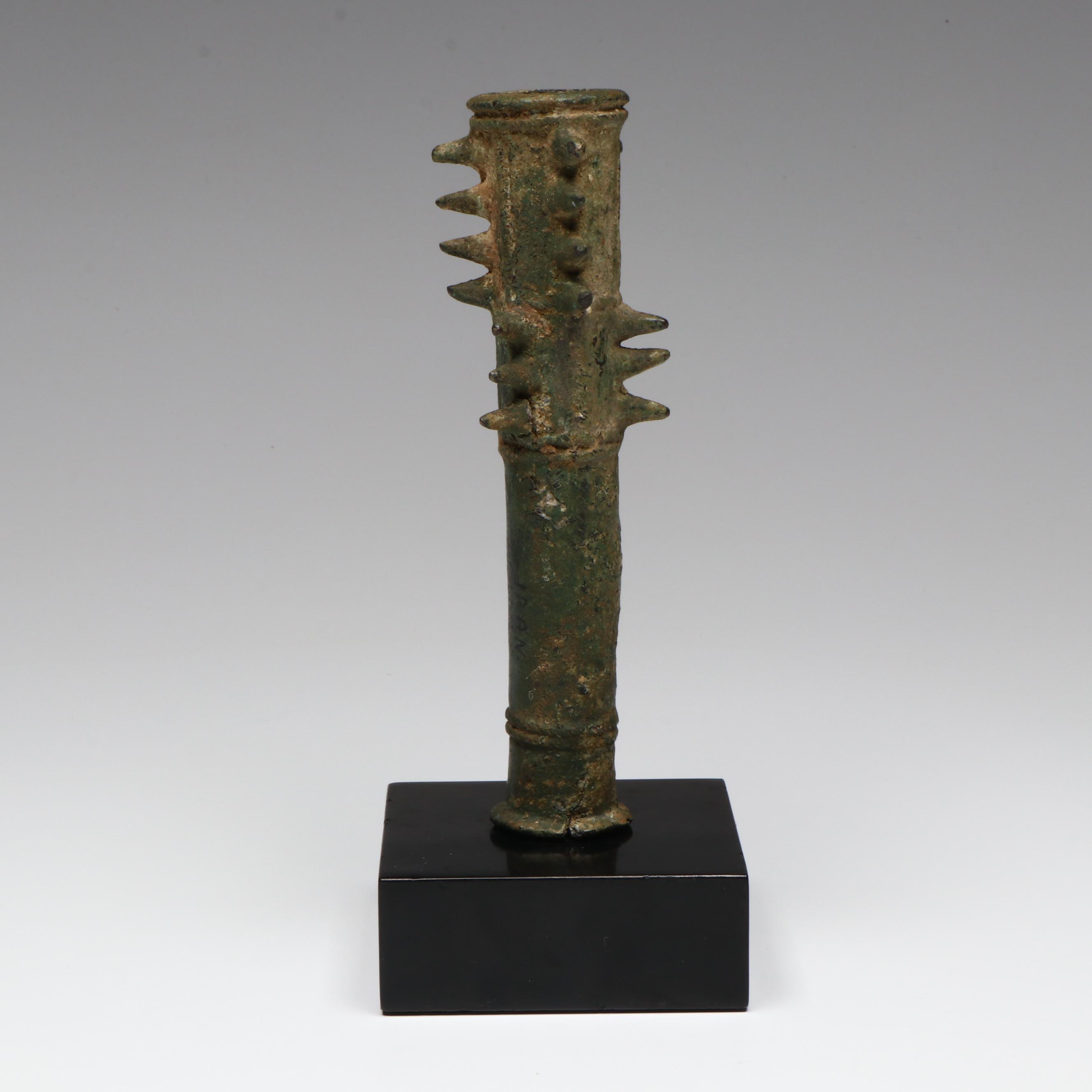 Ancient Luristan Bronze Cudgel, Circa 2600 BCE, Ex Collection of Moshe Dayan