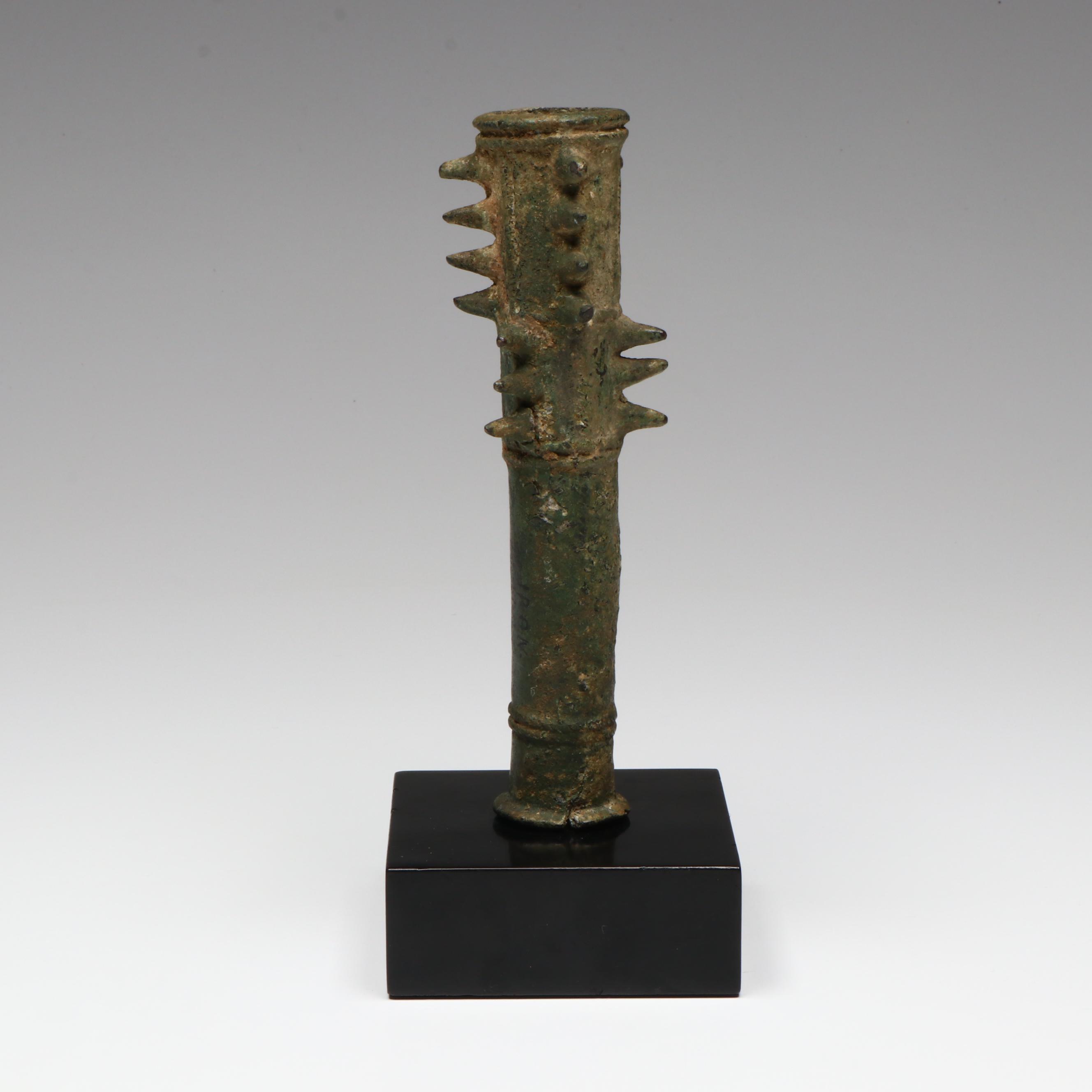 Ancient Luristan Bronze Cudgel, Circa 2600 BCE, Ex Collection of Moshe Dayan