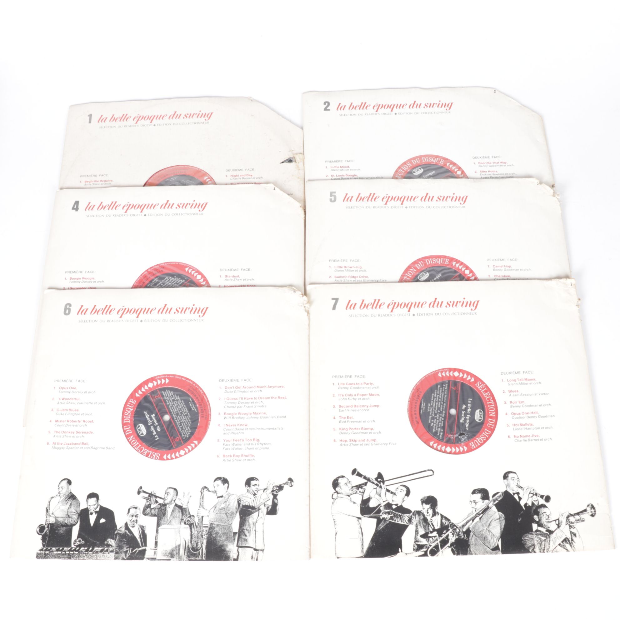 Frank Sinatra, Benny Goodman & Other Swing Vinyl Record Albums