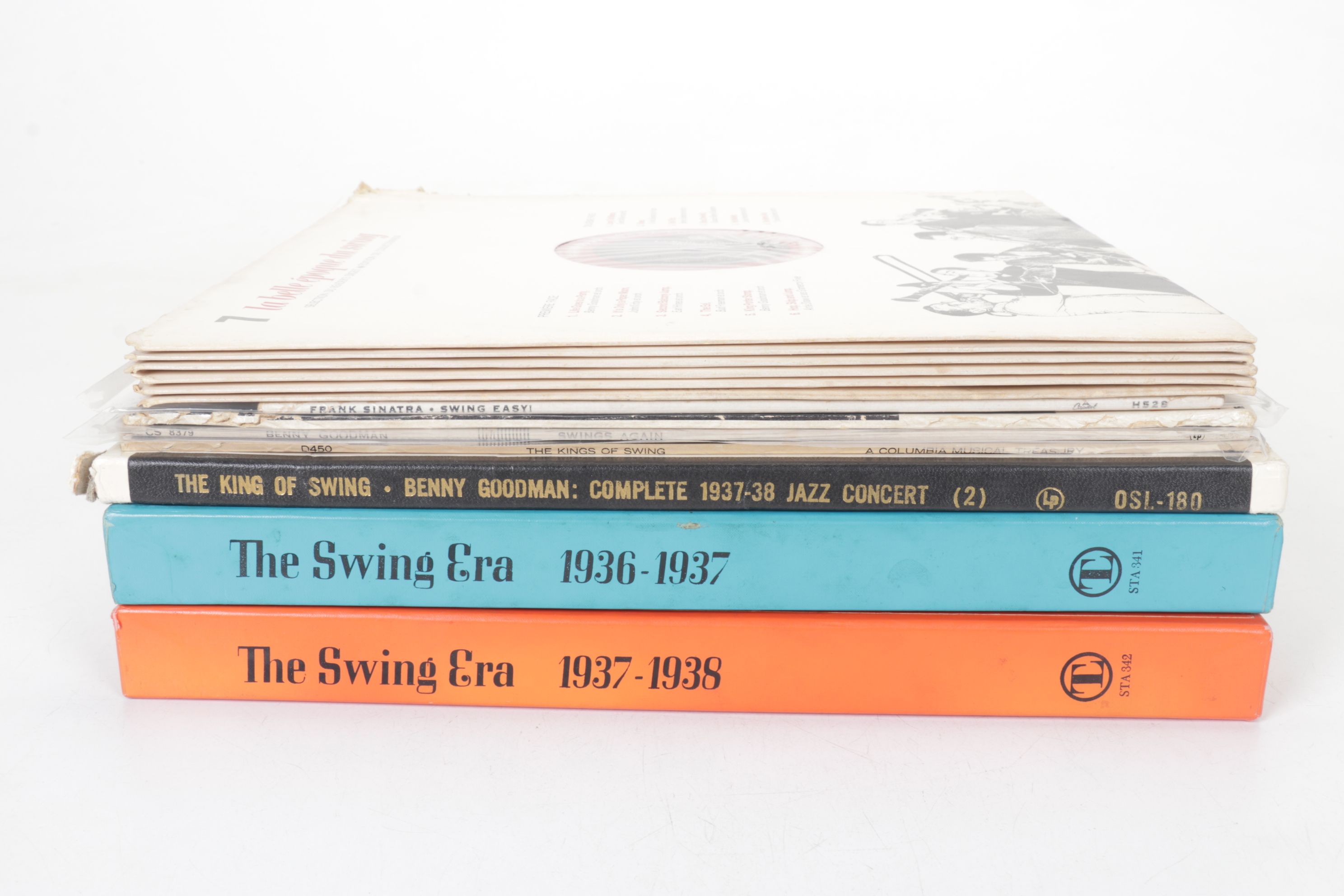 Frank Sinatra, Benny Goodman & Other Swing Vinyl Record Albums