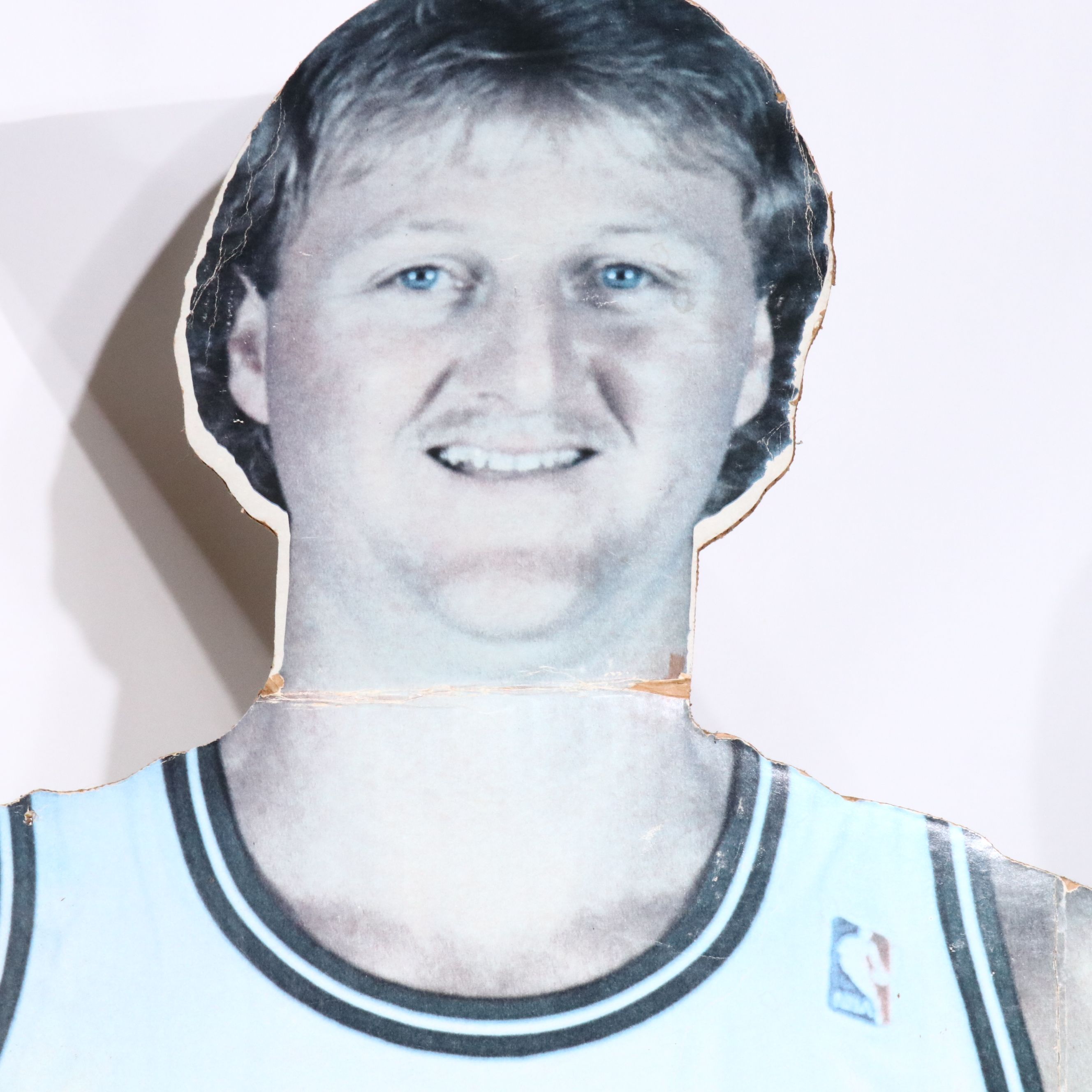 Life-Sized Cardboard Cutout of Larry Bird, Display Piece