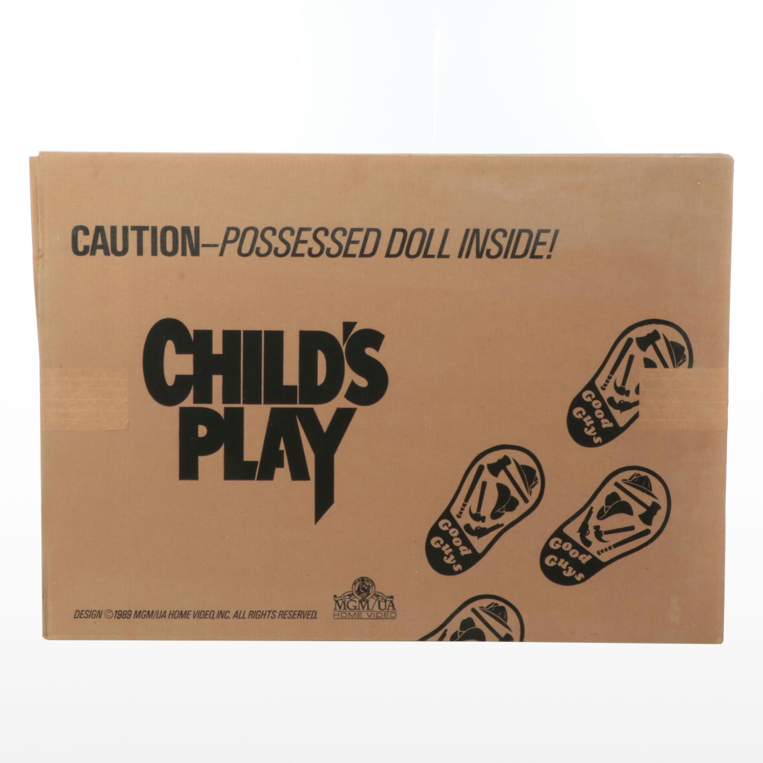 "Child's Play" and "Pumpkinhead" Cardboard Standees, Late 20th C.