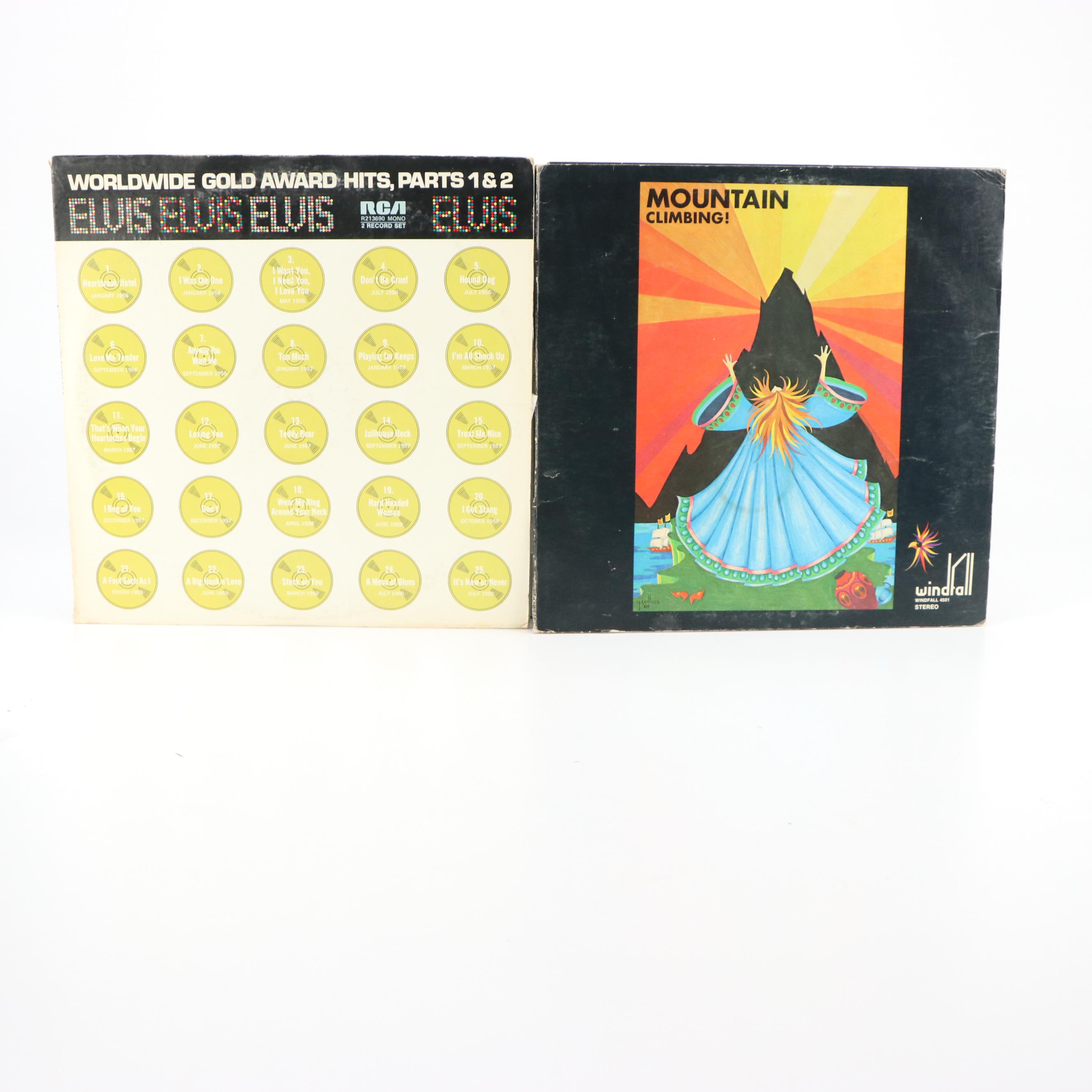 Elvis Presley, Taj Mahal, Joe Cocker, and More Vinyl Record Albums