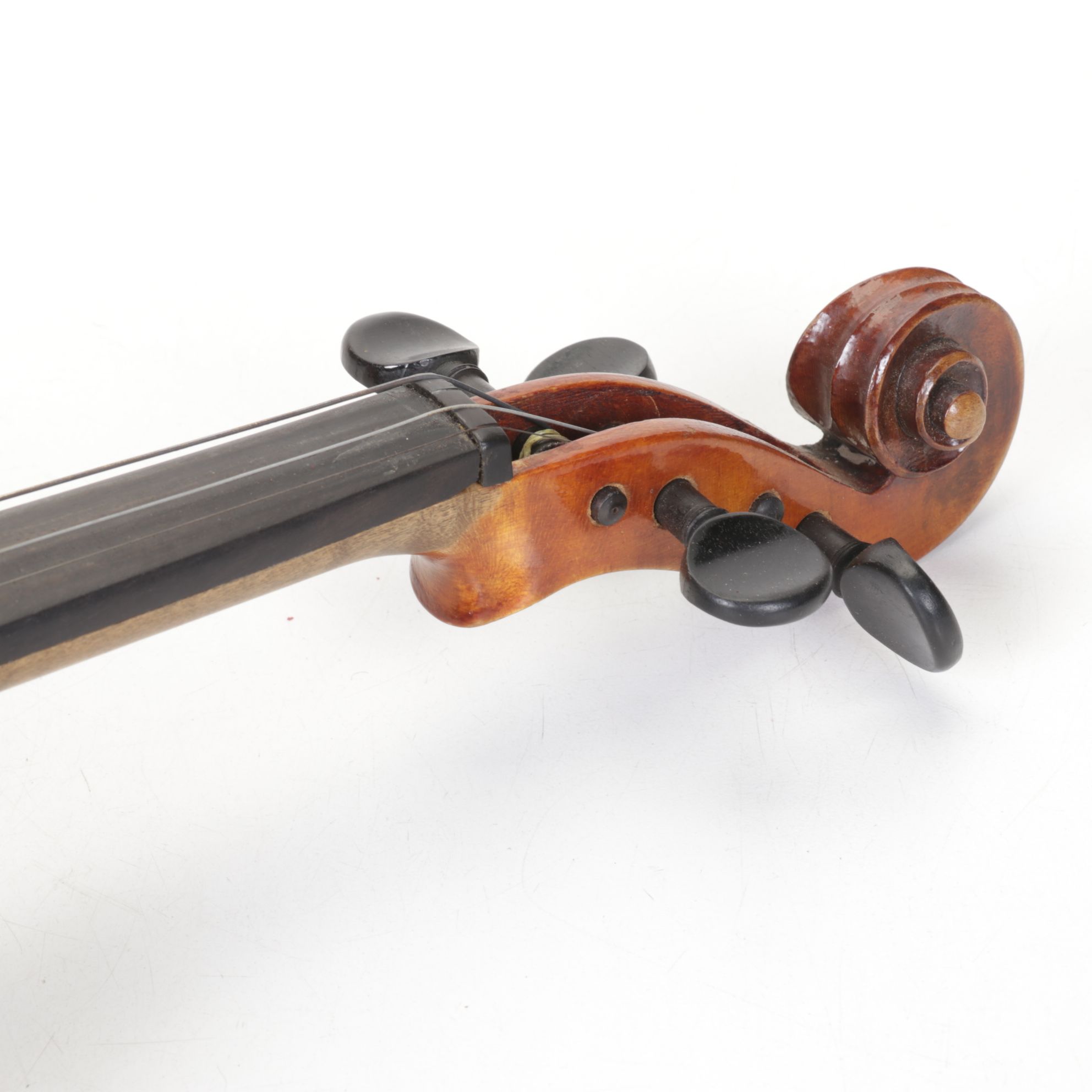 Antonius Stradivarius 4/4 Spruce Body Violin, Bow & Case