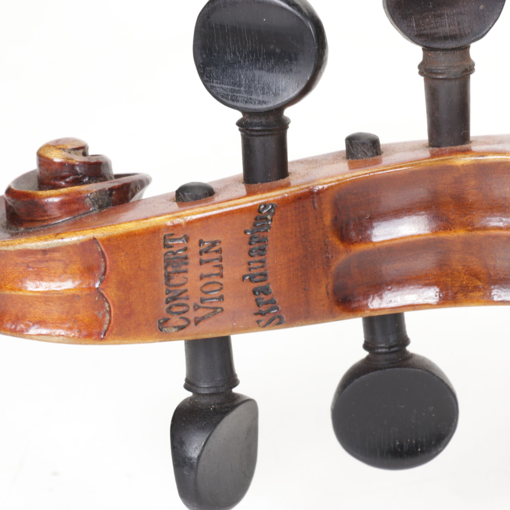 Antonius Stradivarius 4/4 Spruce Body Violin, Bow & Case