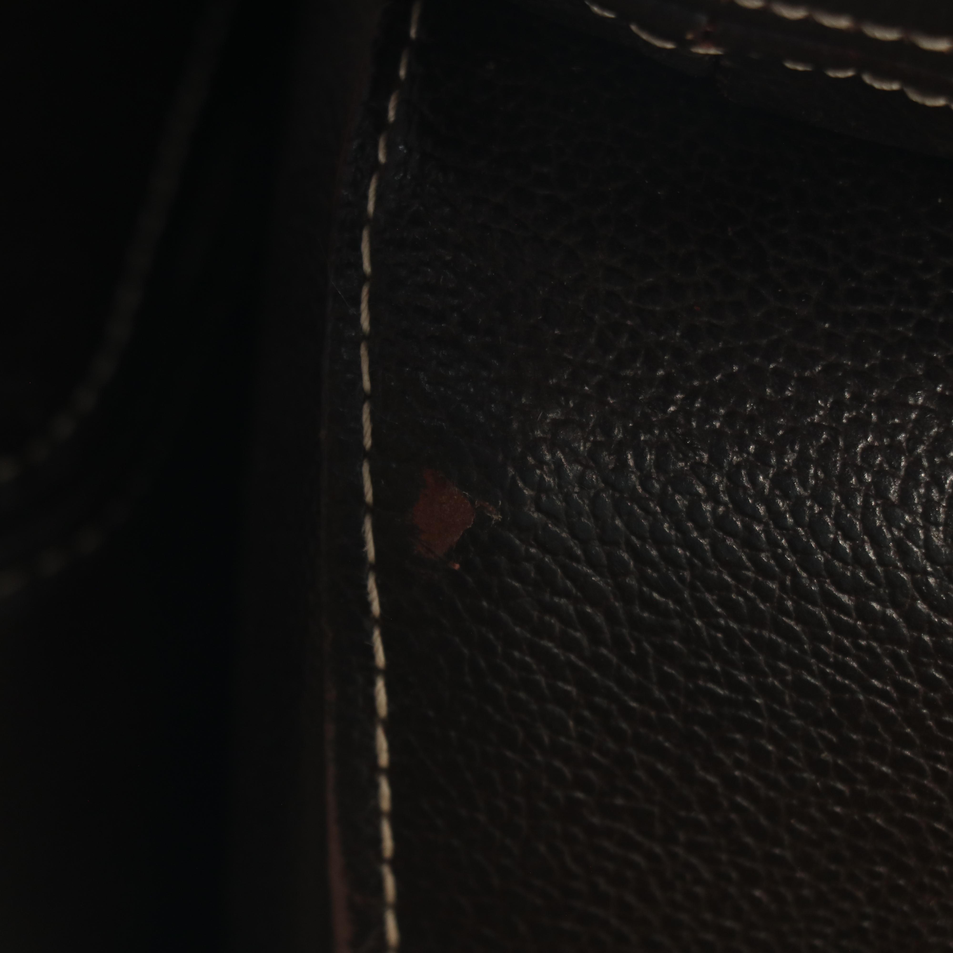 Pair of Leather Lounge Chairs