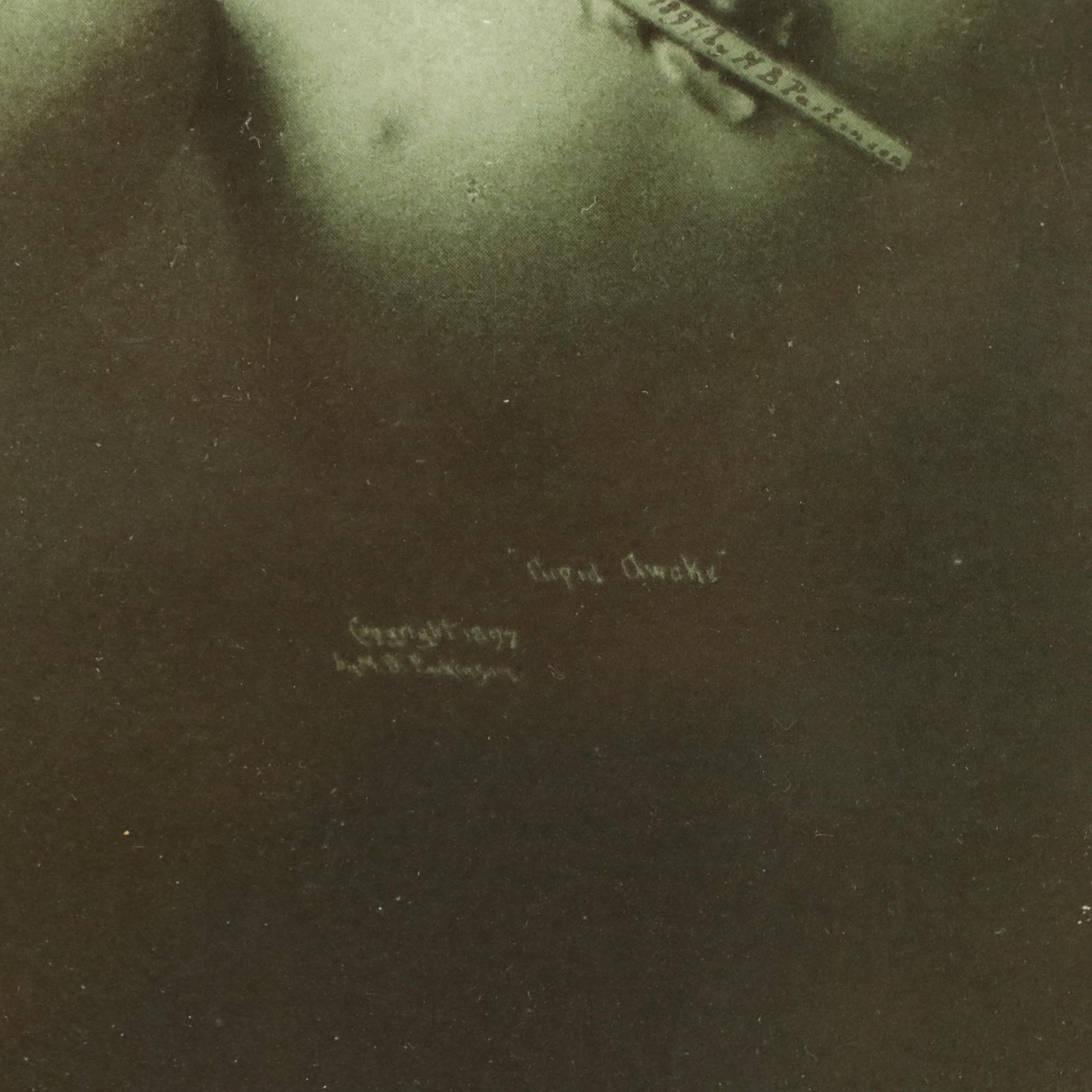 M. B. Parkinson Platinum Photographs "Cupid Awake" and "Cupid Asleep," 1897