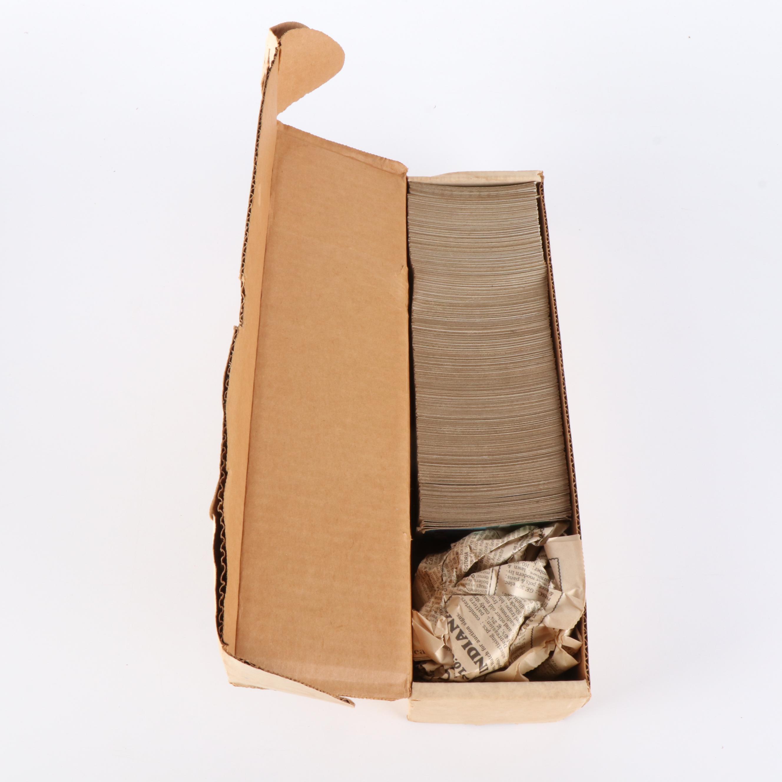 1979 Topps Baseball Cards with 1990 Classic Trading Card Board Game