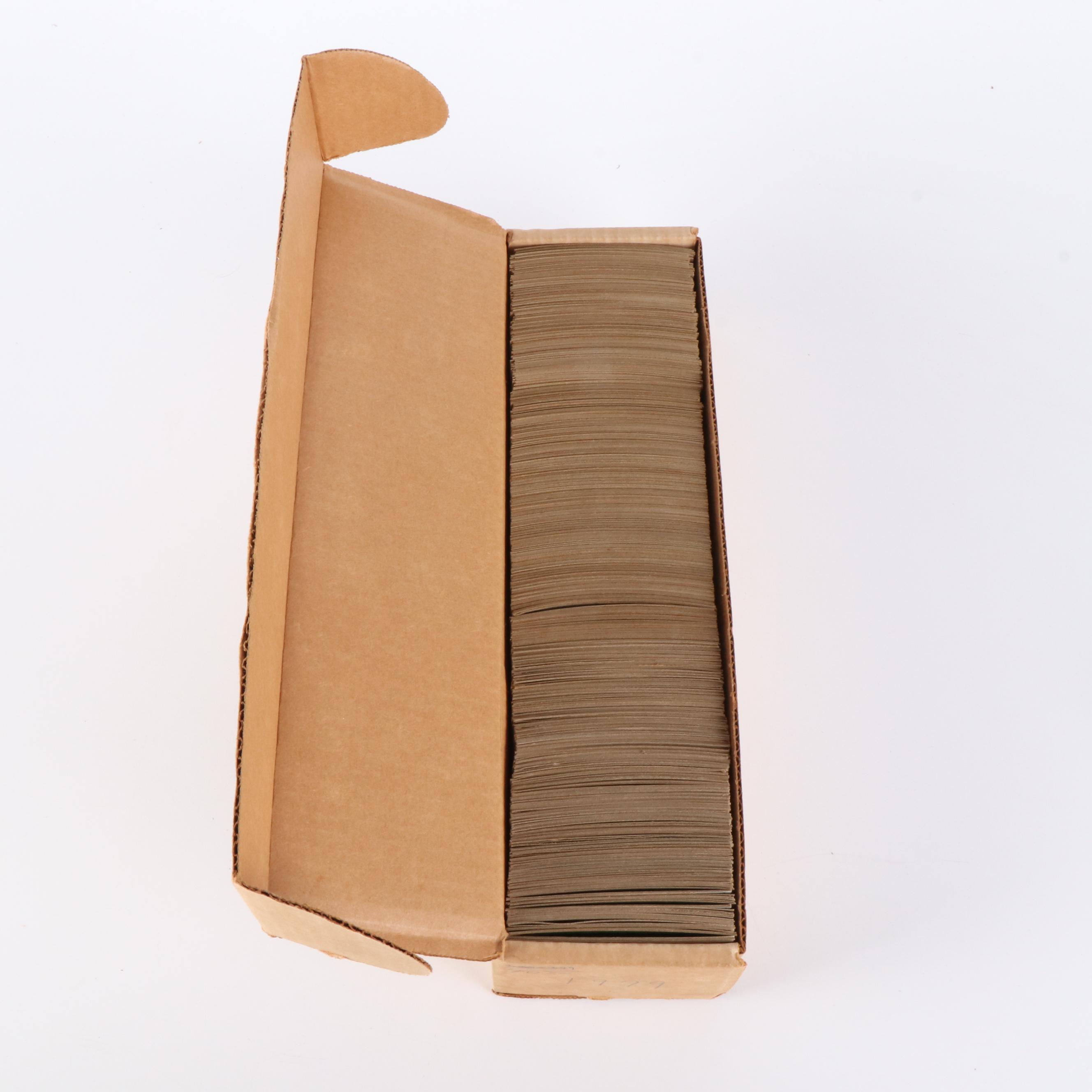 1979 Topps Baseball Cards with 1990 Classic Trading Card Board Game