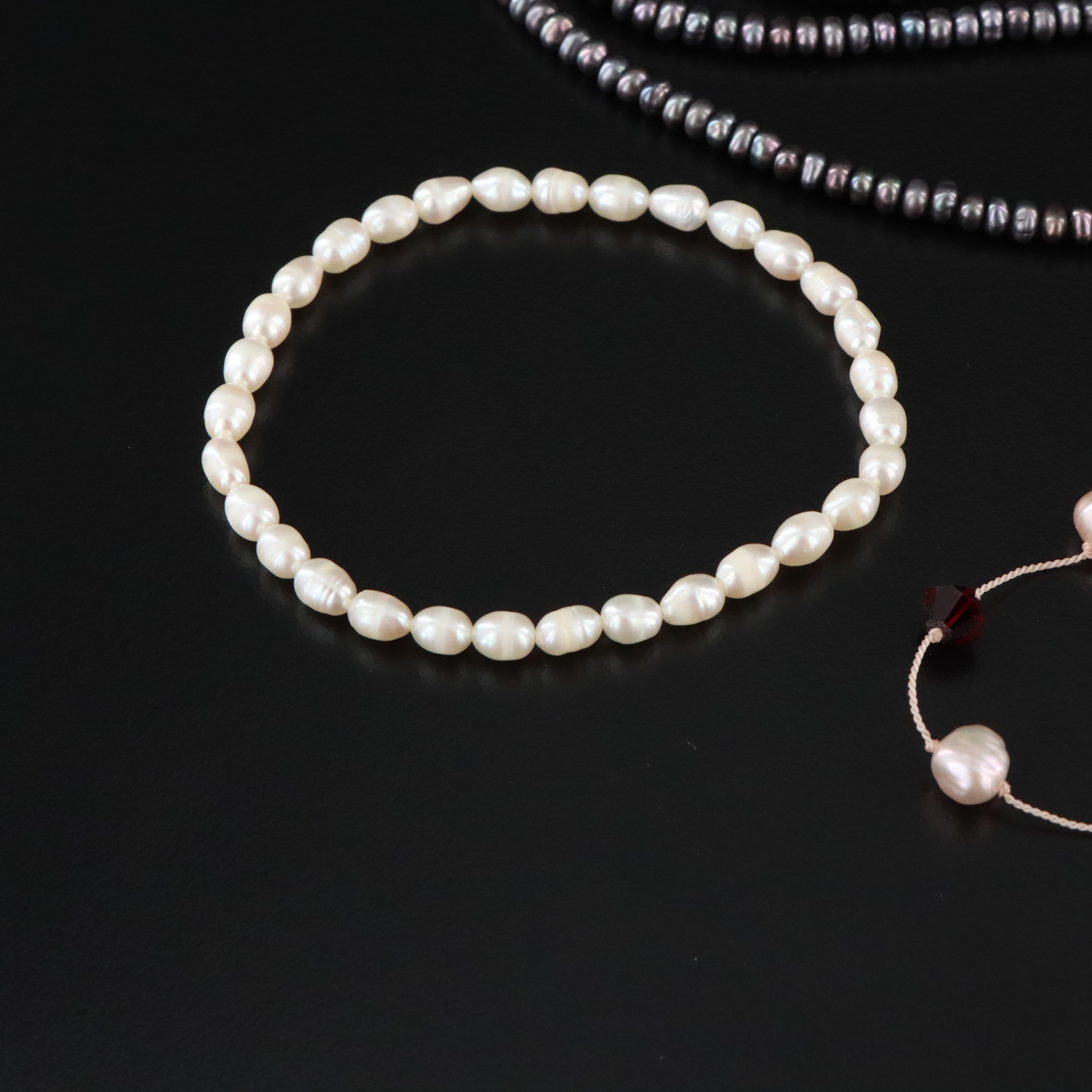 Pearl, Cloisonné and Sterling Featured in Jewelry Collection