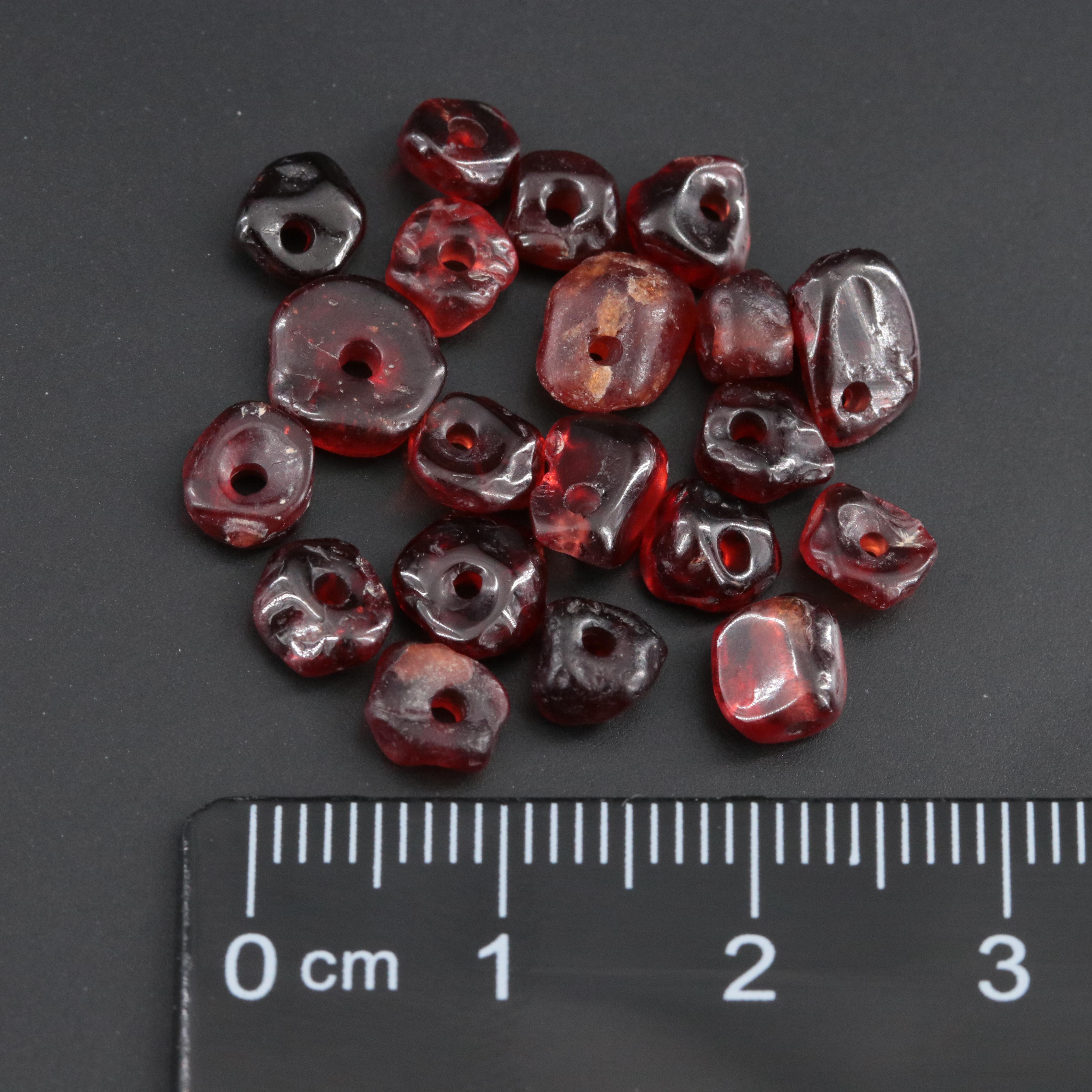 Loose 20.14 CTW Garnet Beads