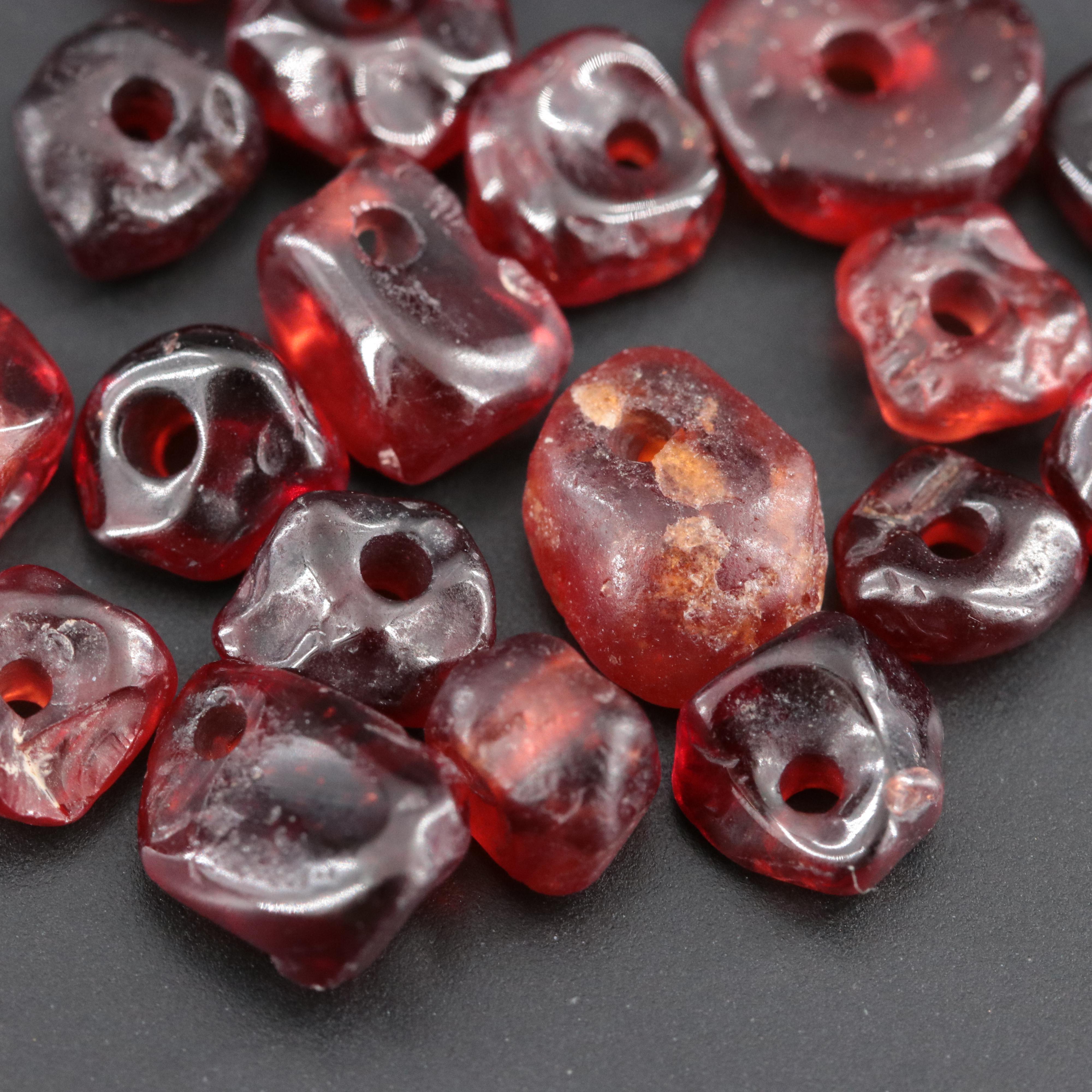 Loose 20.14 CTW Garnet Beads