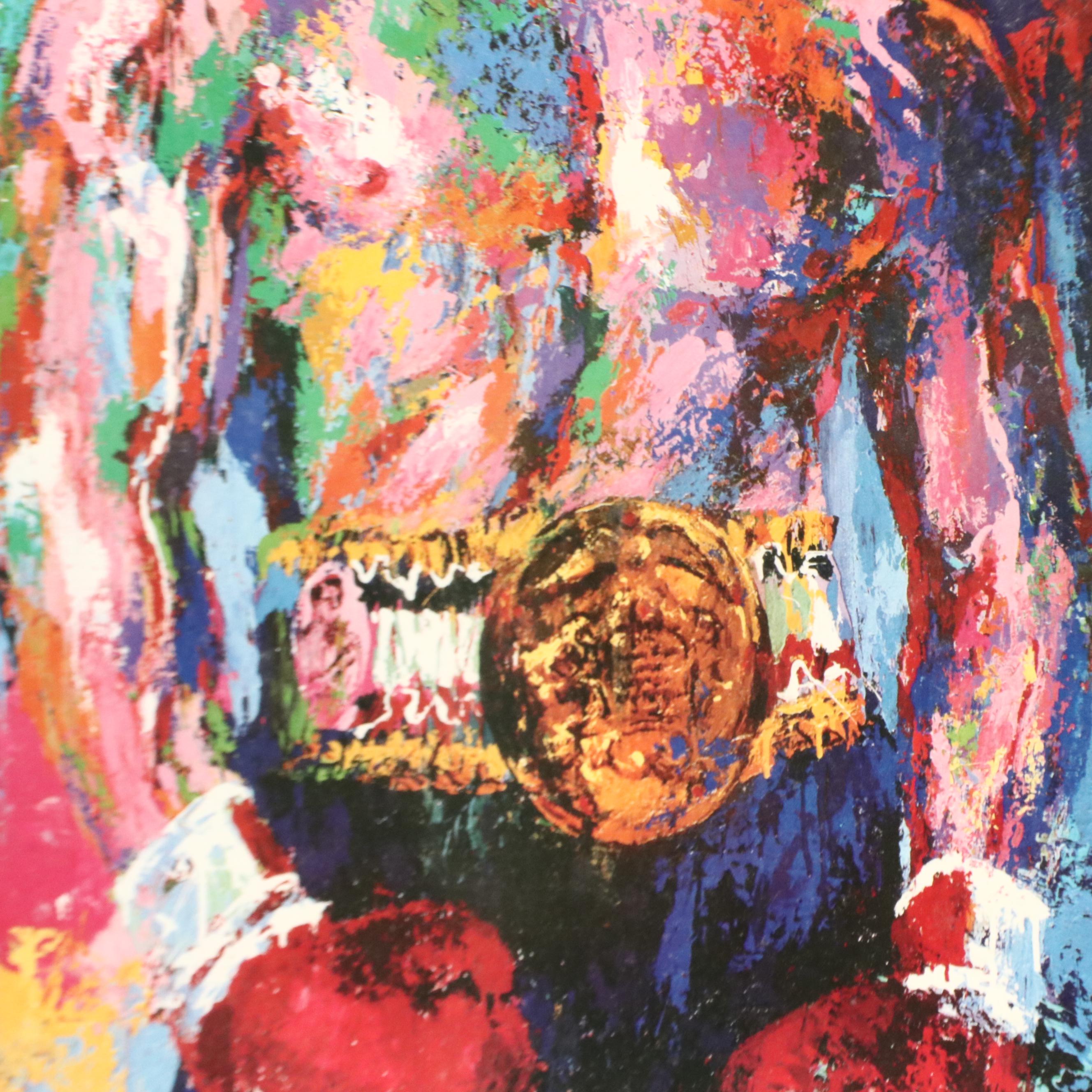 Offset Lithograph After LeRoy Neiman "Rocky"