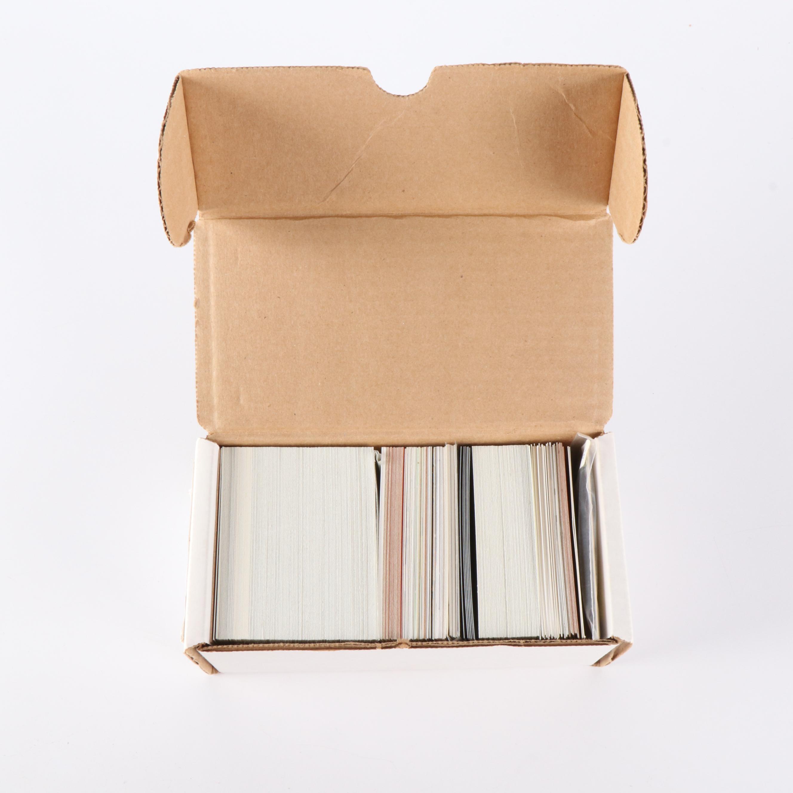 Bowman with Other Sports Cards Featuring Bo Jackson, Larry Bird, and More