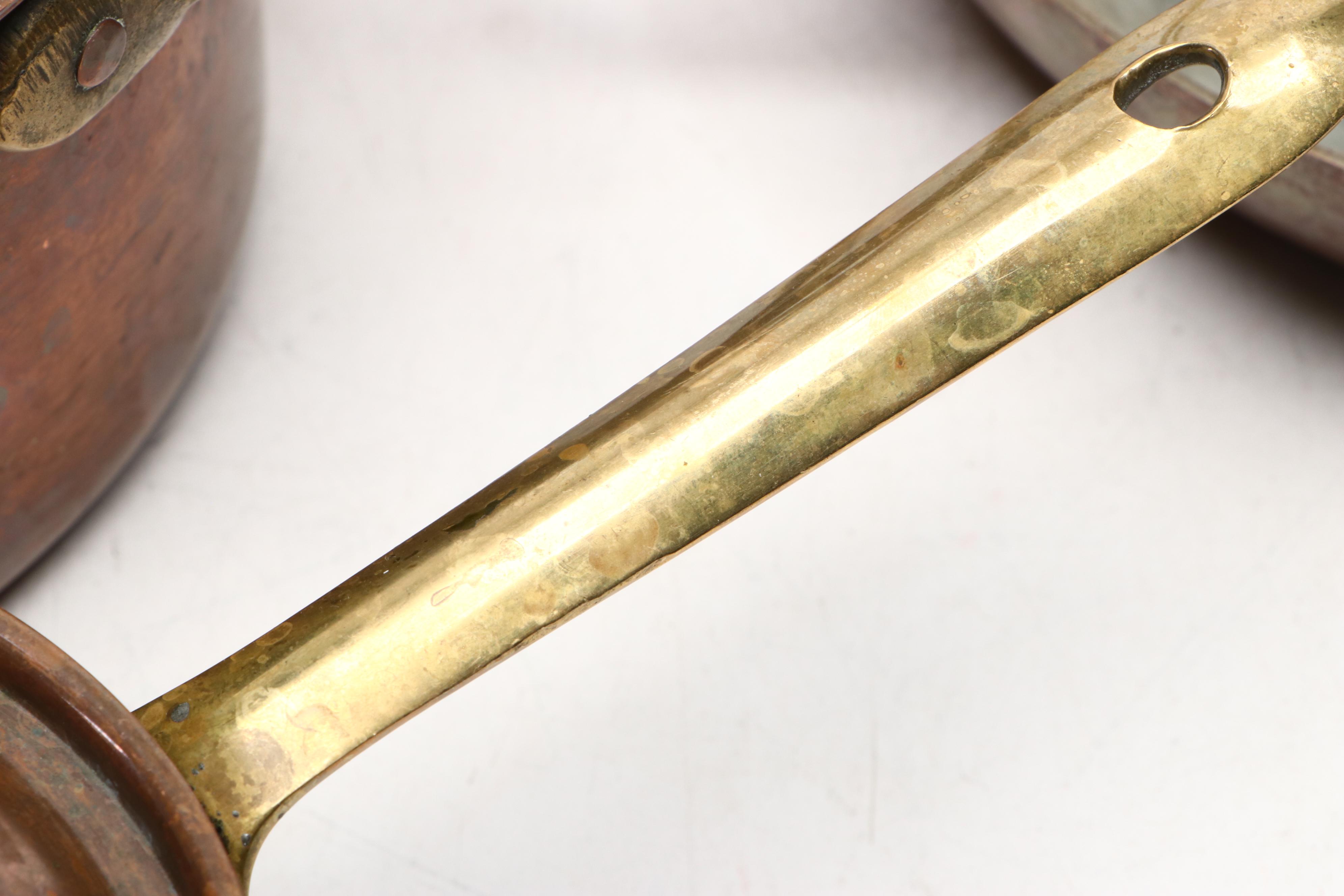 Country Kitchen with Other Cooper Plated Pots and Pans