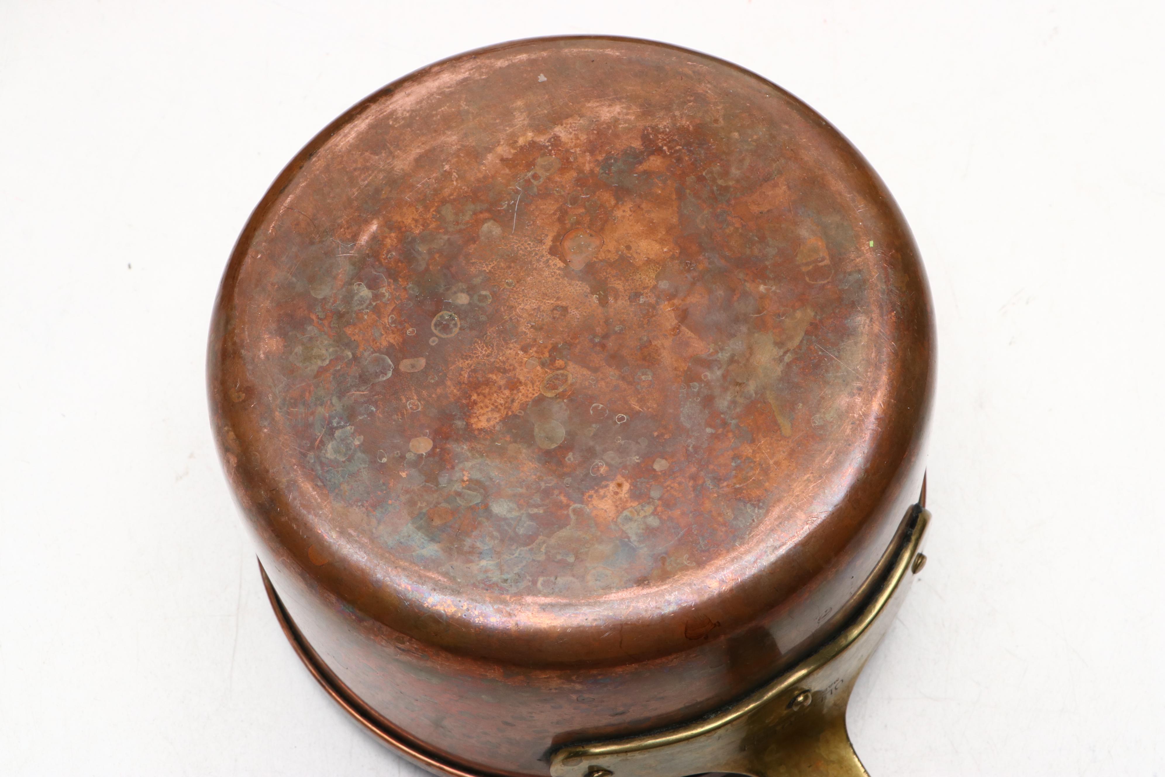 Country Kitchen with Other Cooper Plated Pots and Pans