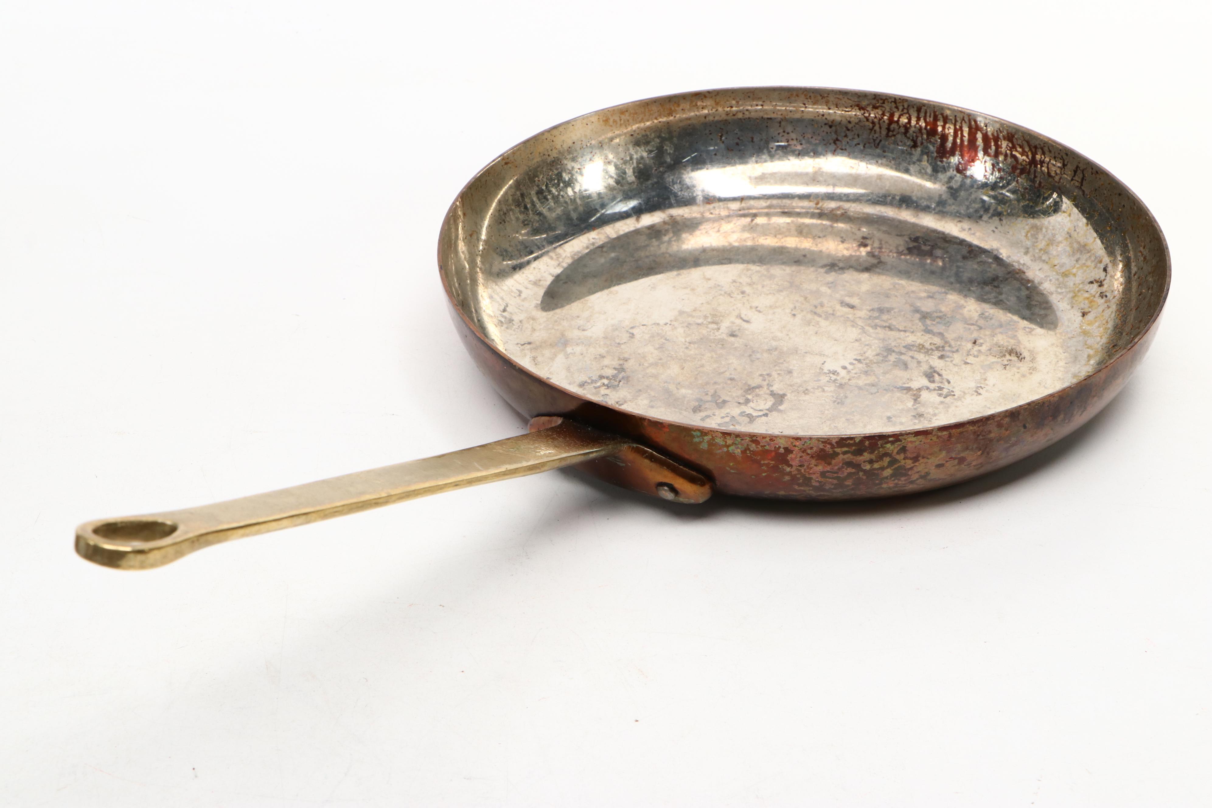 Country Kitchen with Other Cooper Plated Pots and Pans