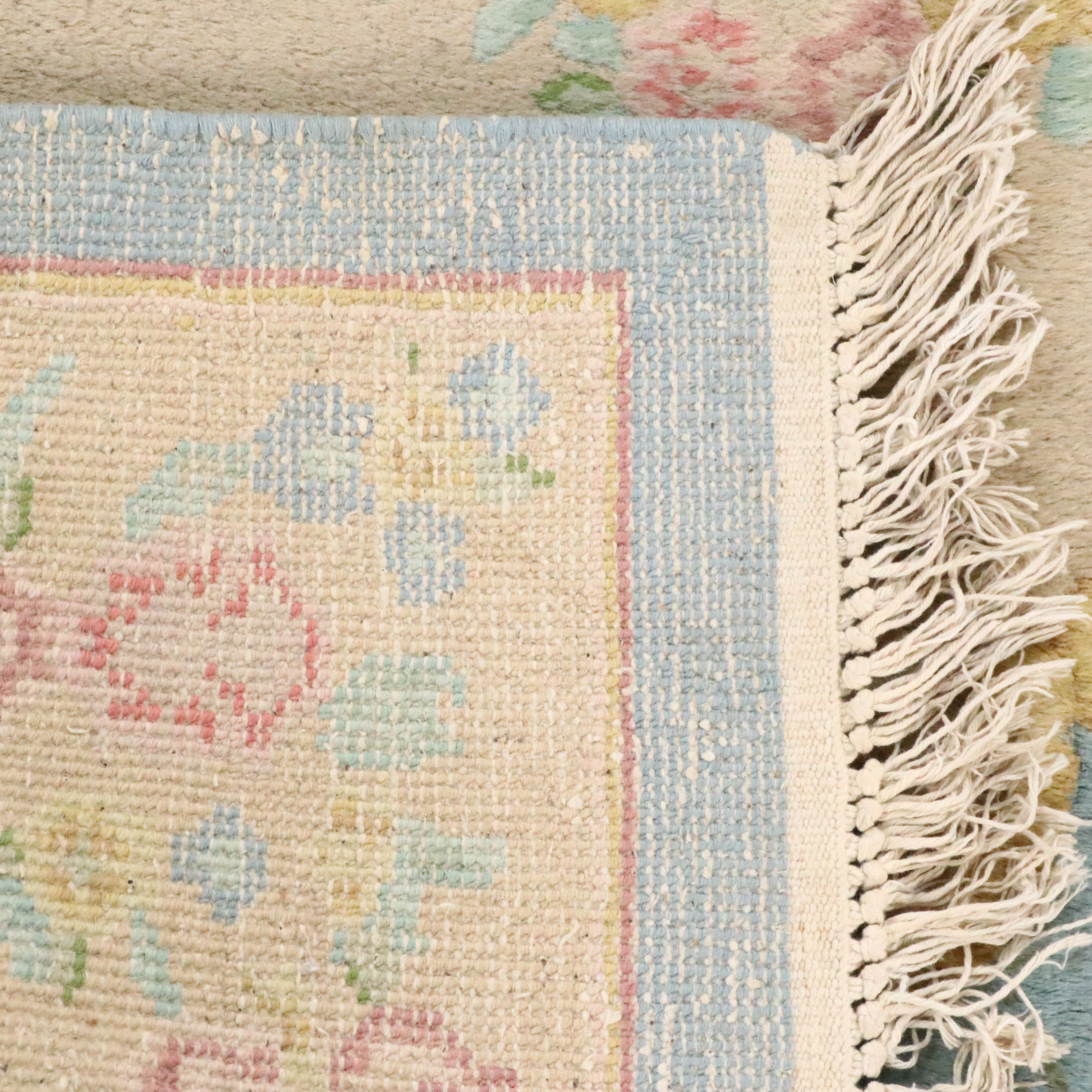 4' x 6'6 Hand-Knotted Chinese Peking Area Rug