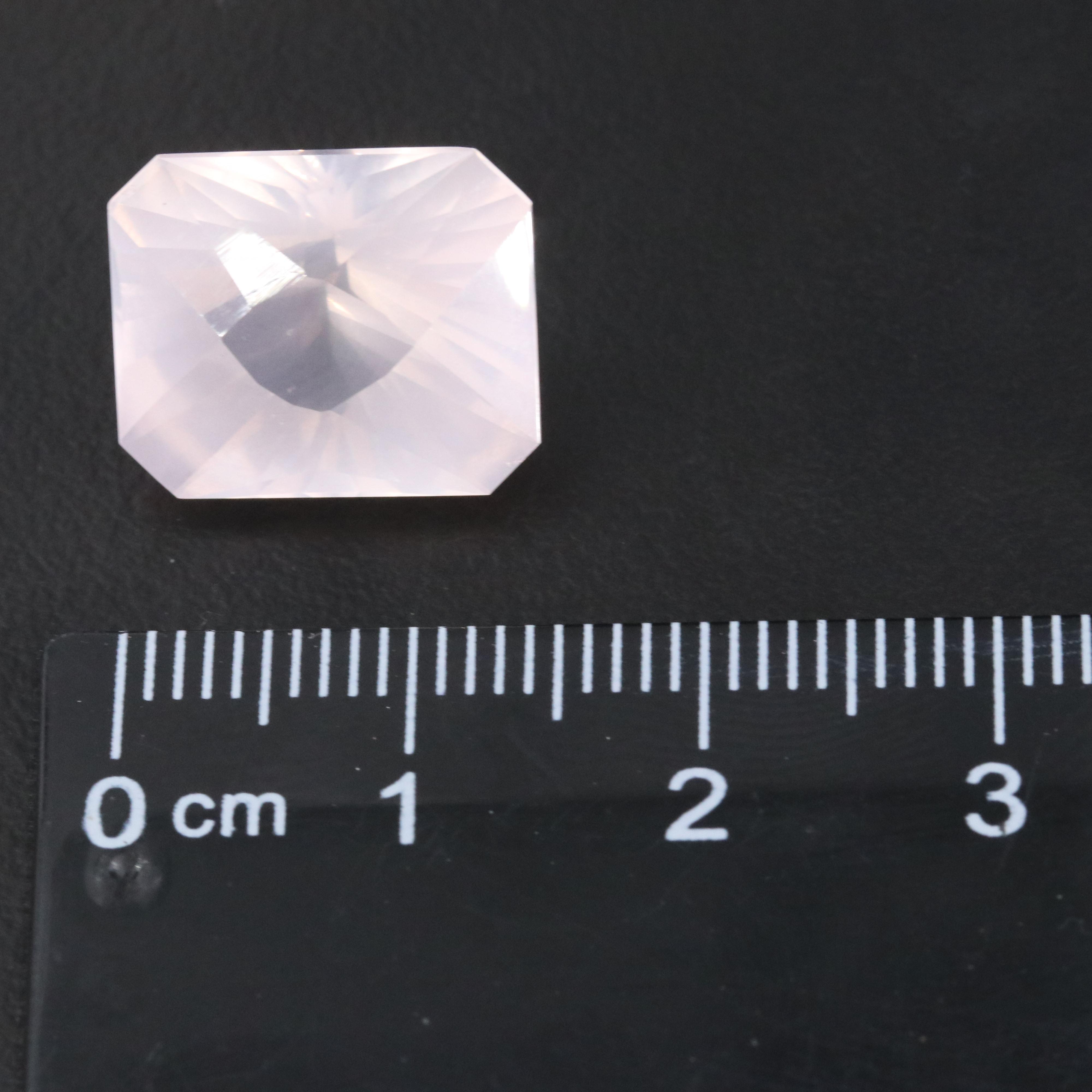 Loose 10.13 CT Rose Quartz