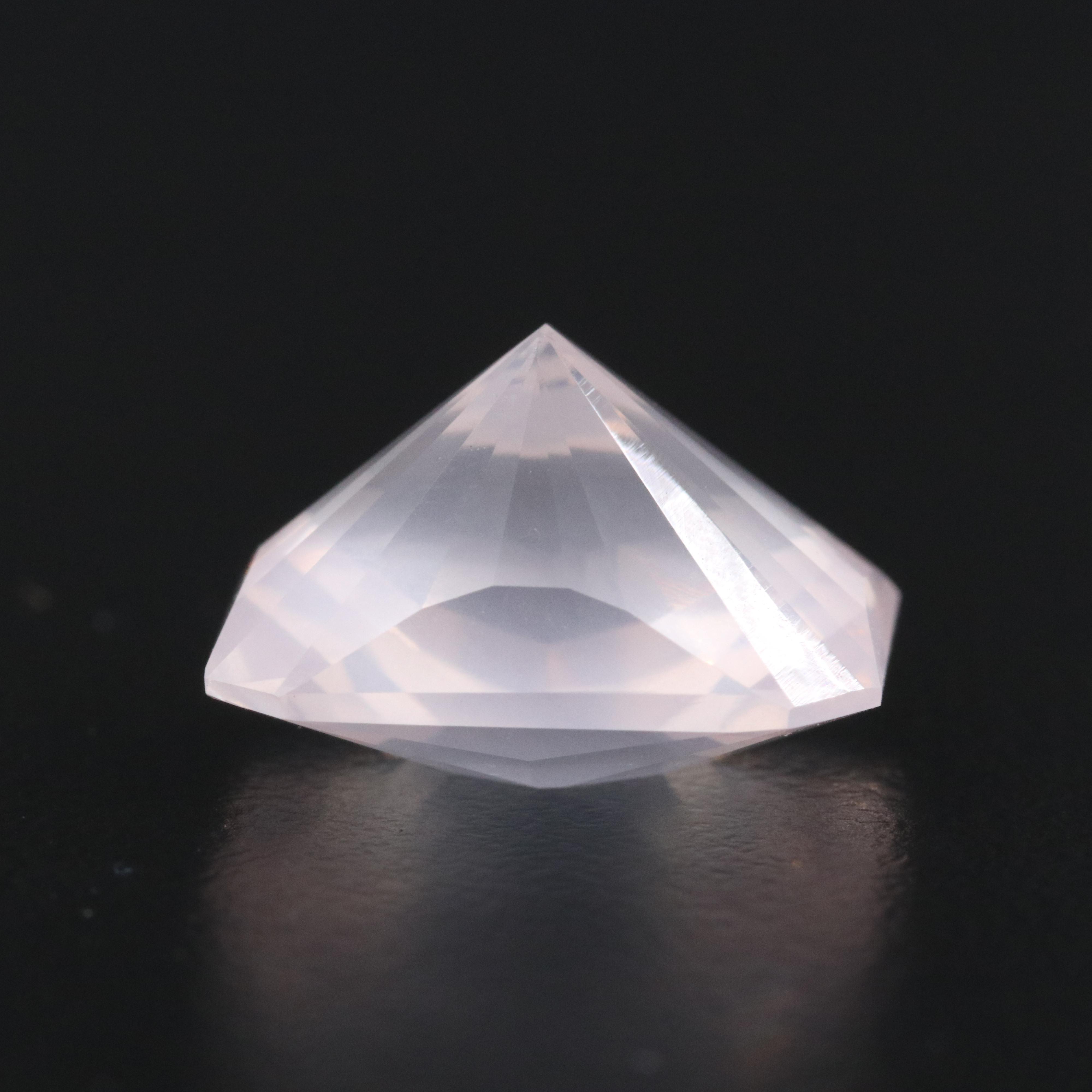 Loose 10.13 CT Rose Quartz