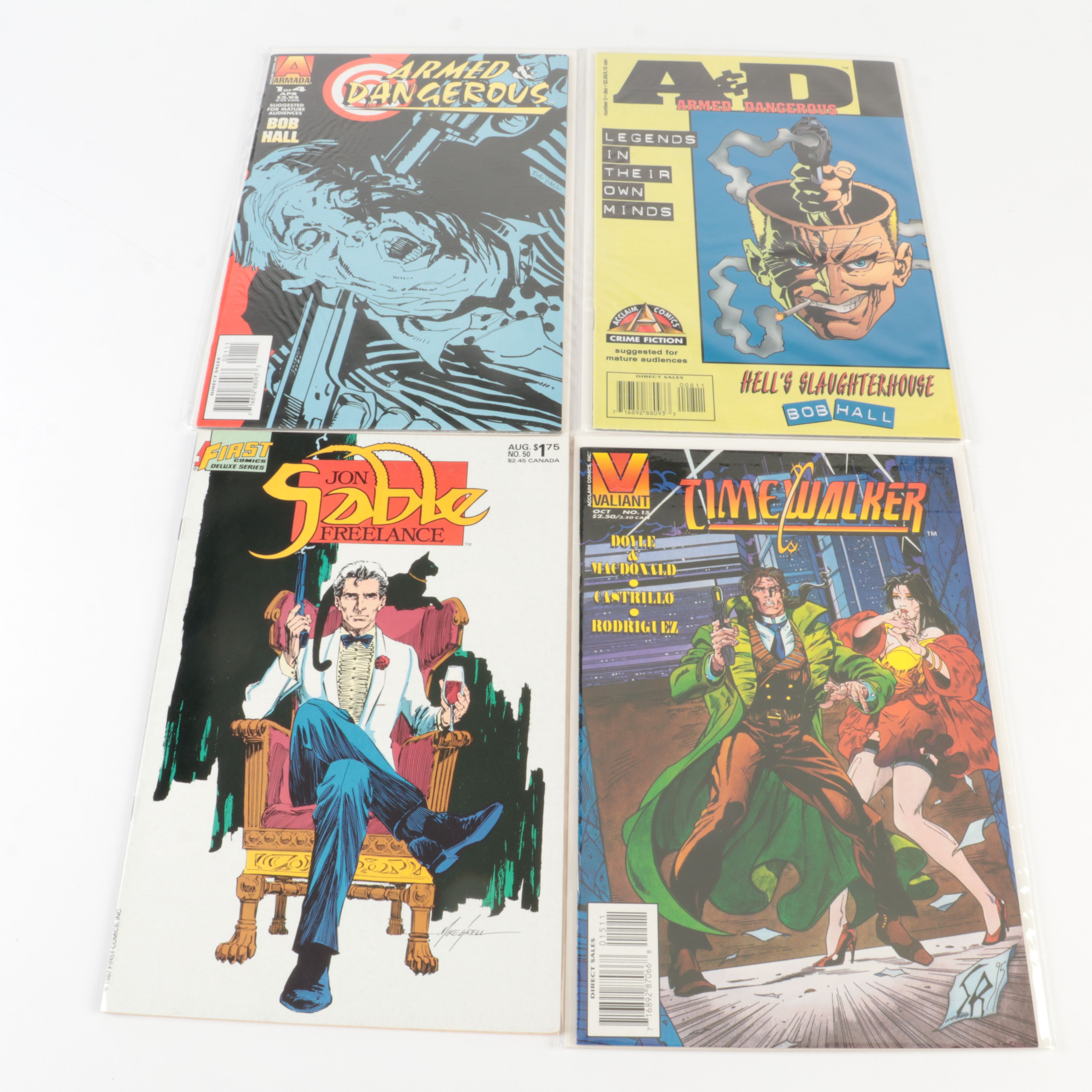 Collection of Fifty Assorted Super Hero's Comics by Different Publishers